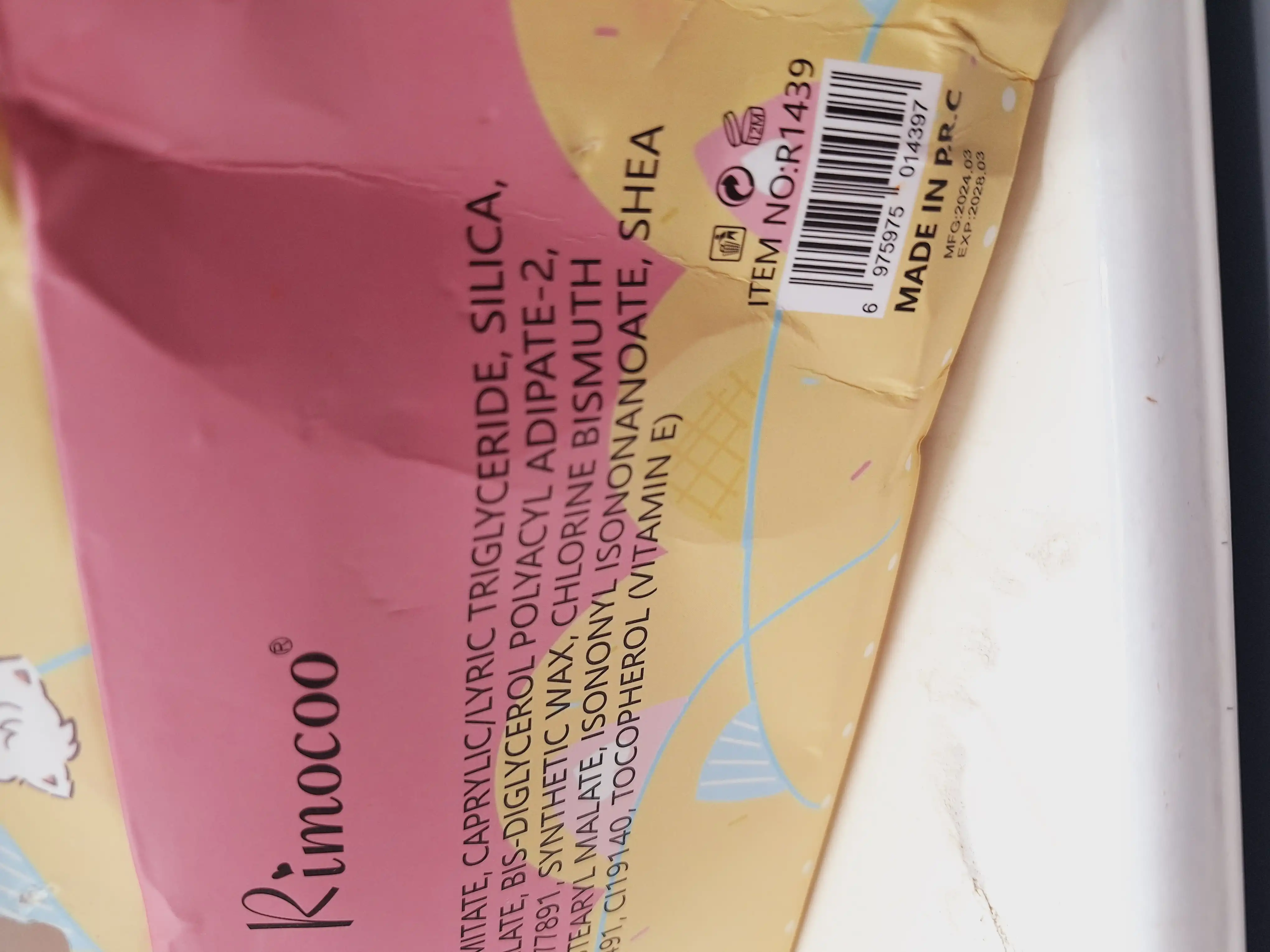 رژ گونه پودری هلو کیتی مدل صورتی باربی برند Rimocoo کد R1439