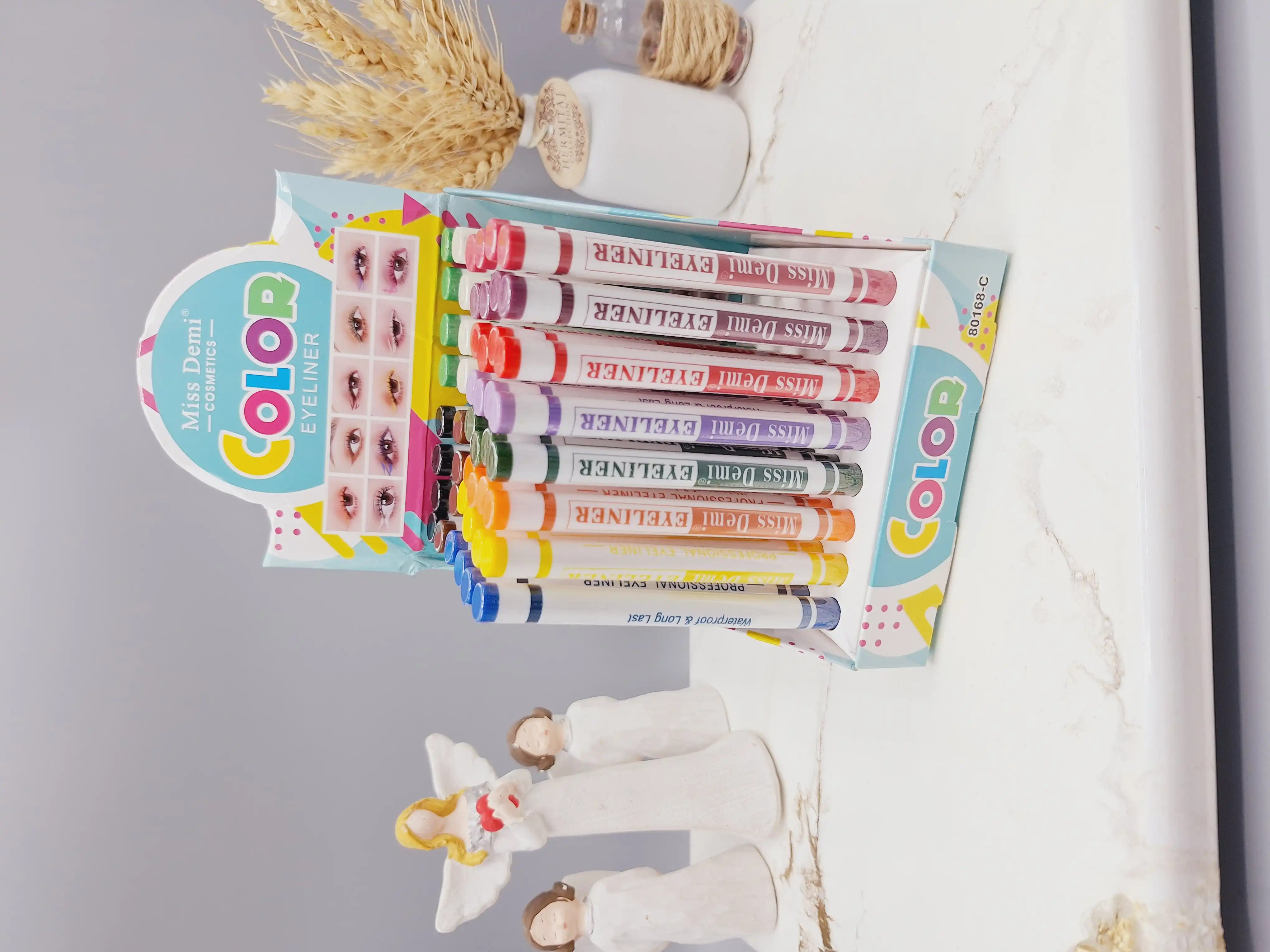 خط چشم ماژیکی رنگی برند میس دمی کد 80168C