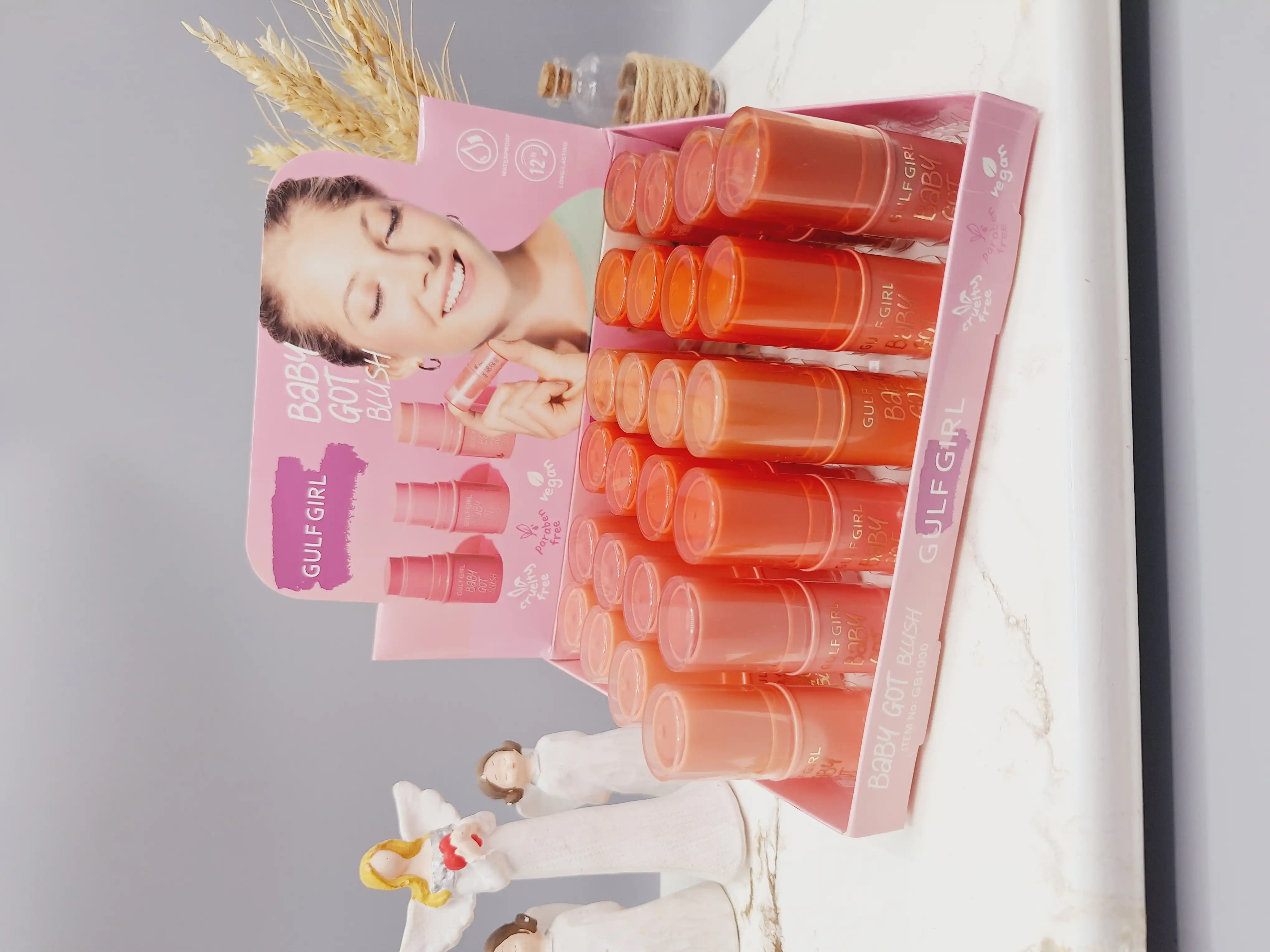 رژ گونه پرطرفدار استیکی خوش رنگ برند GULF GIRL کد GB1000