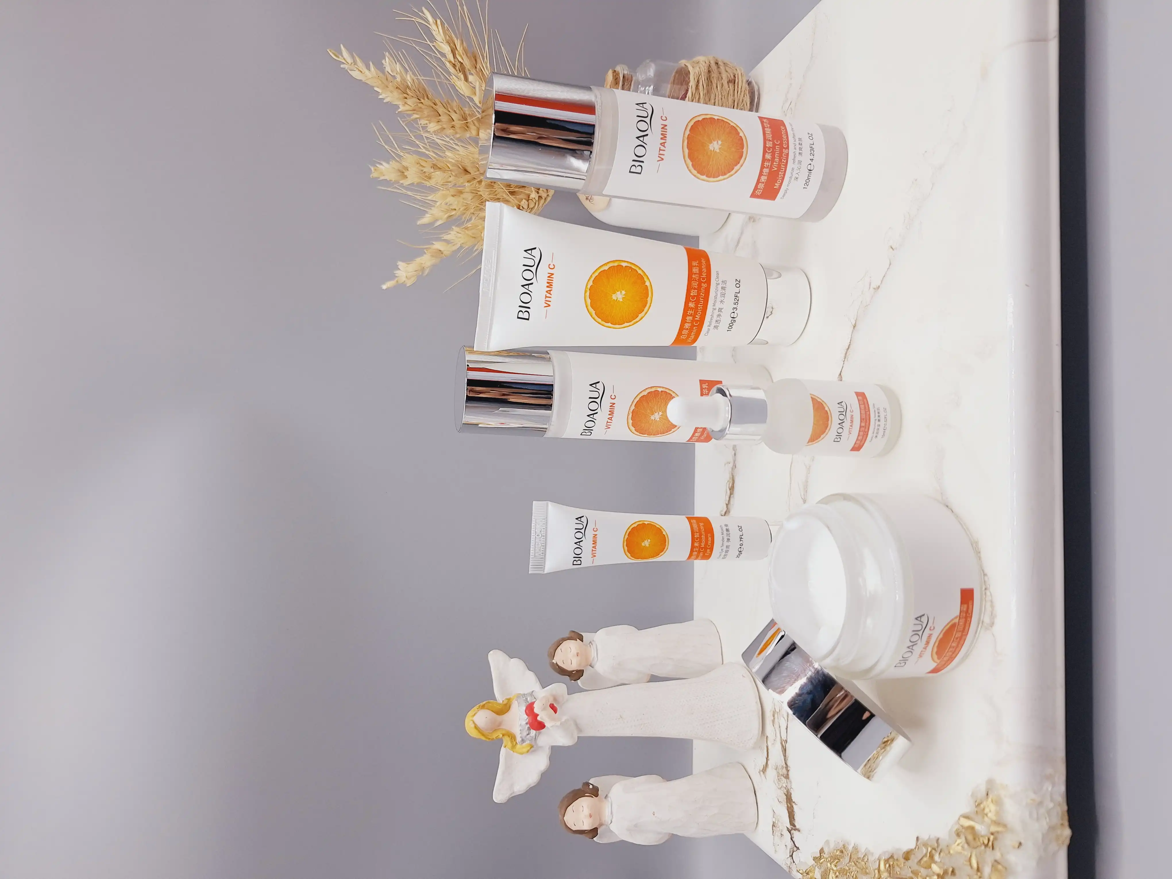 پک تخصصی مراقبتی پوستی 6 تایی عصاره ویتامین سی بیوآکوا BIOAQUA اورجینال کد BQY97168