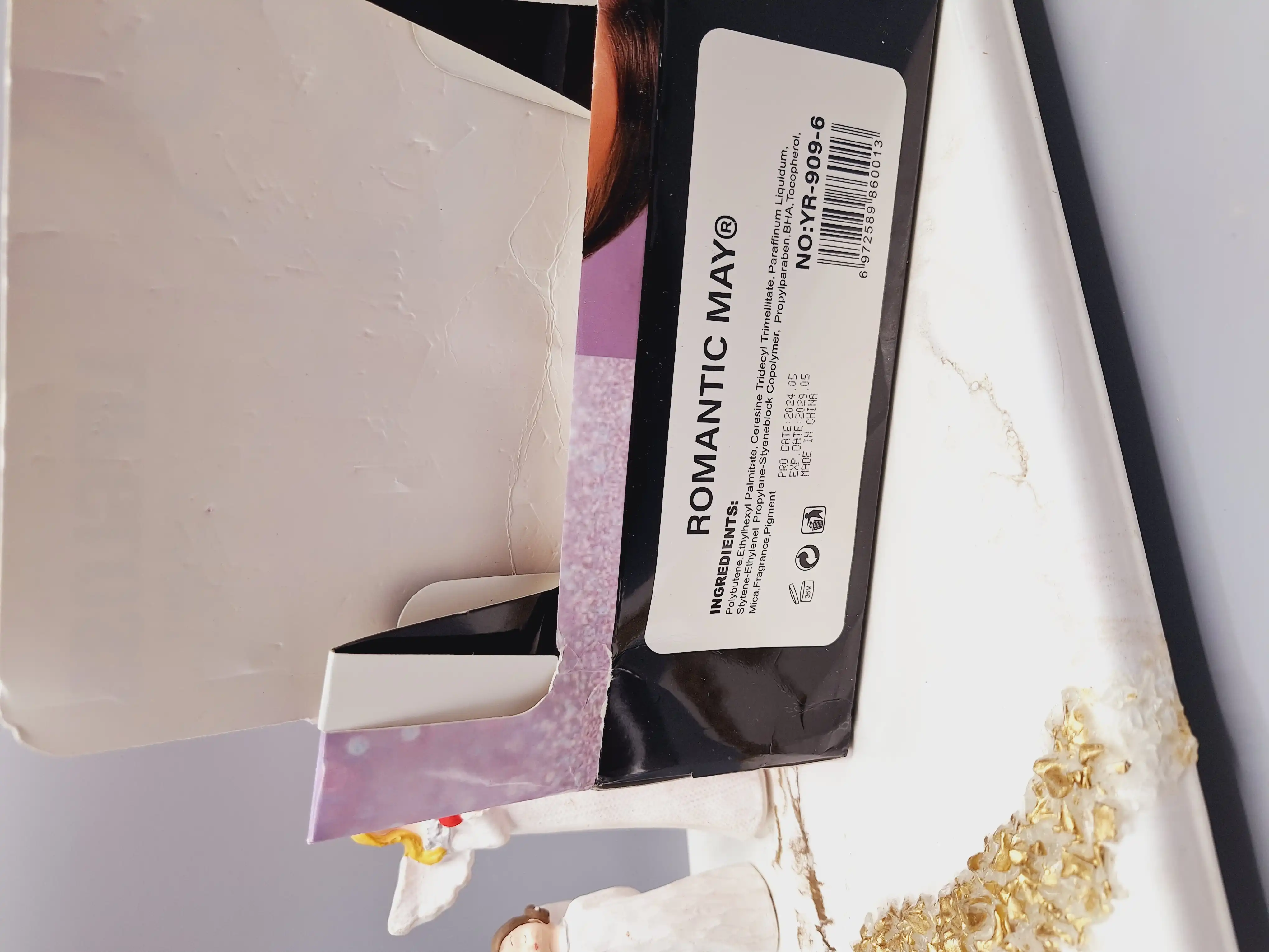 هایلایتر براش دار برند ROMANTIC MAY کد NO:YR-909-6