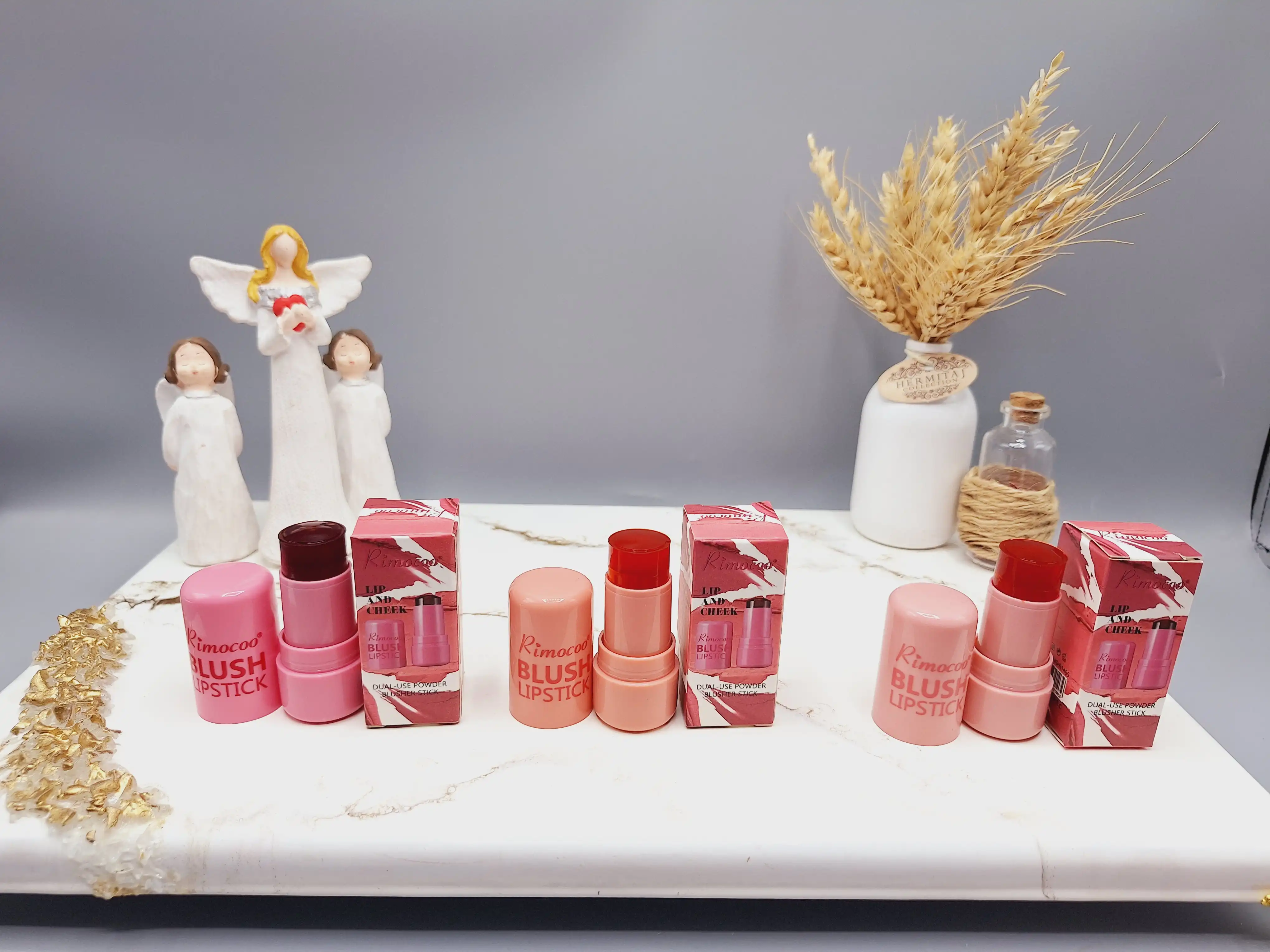 تینت ژله ای لب و گونه برند Rimocoo کد NO:R1465