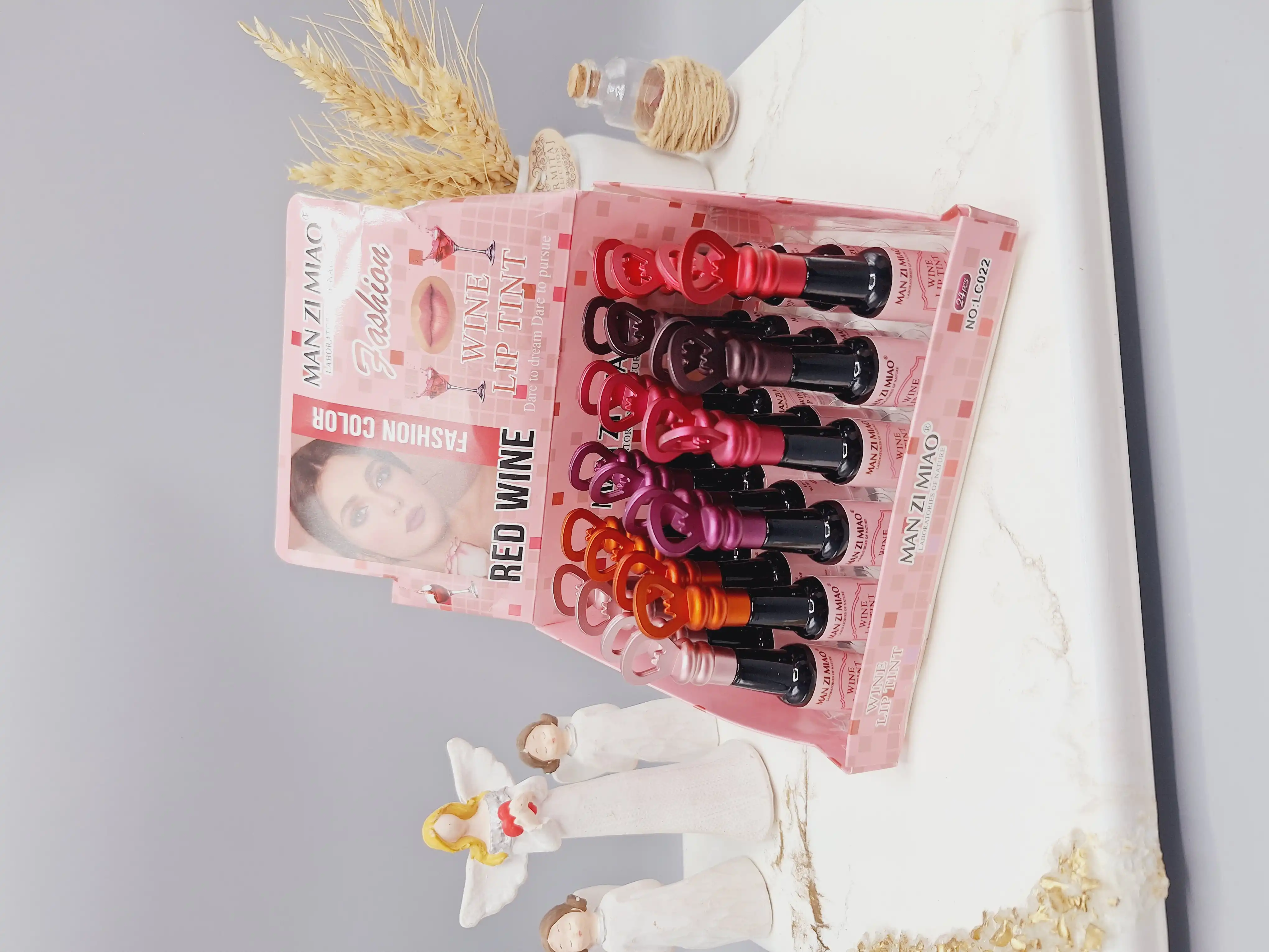 تینت شامپاینی مدل جدید دسته دار برند MAN ZI MIAO کد NO:LC022