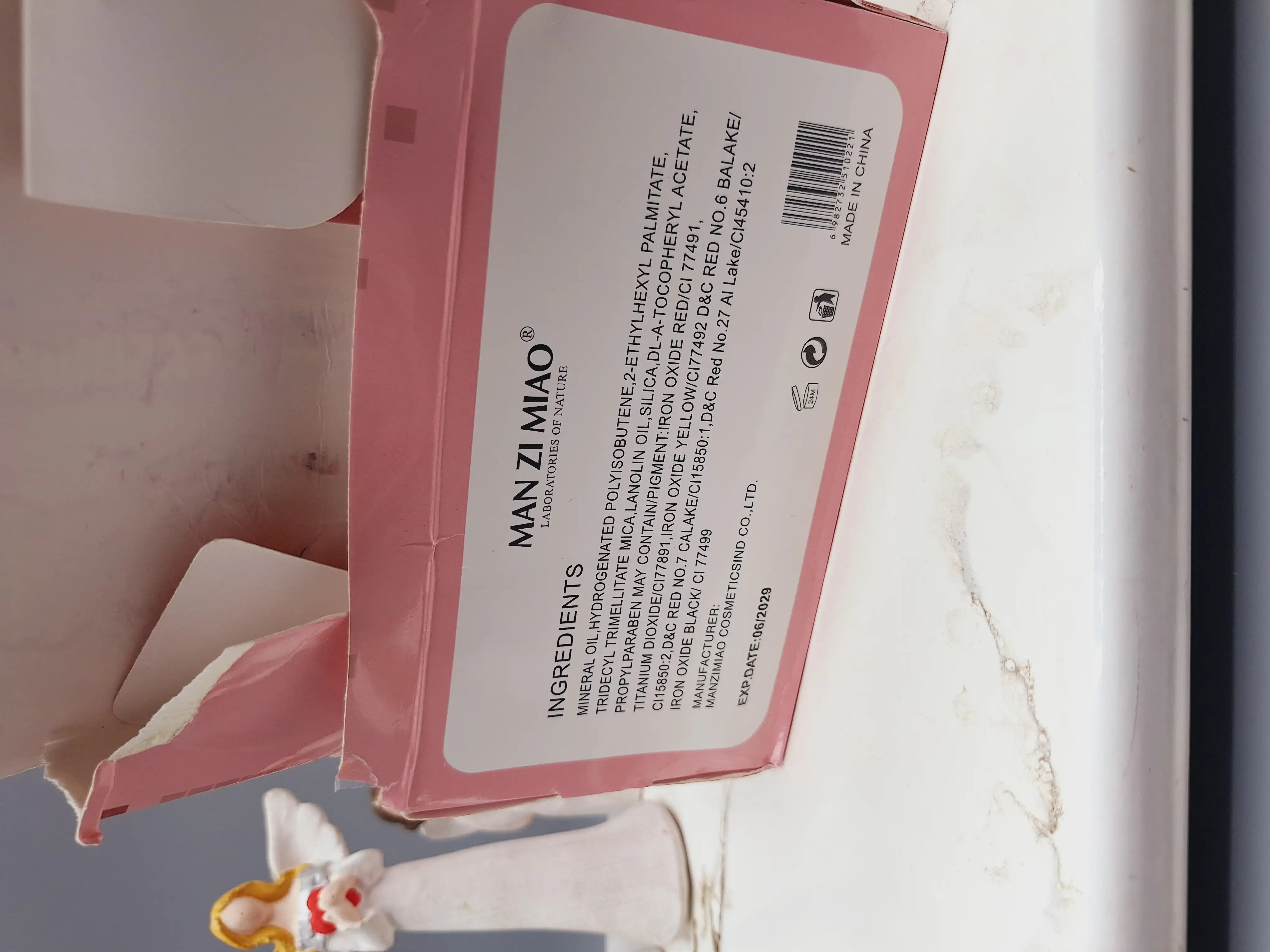 تینت شامپاینی مدل جدید دسته دار برند MAN ZI MIAO کد NO:LC022