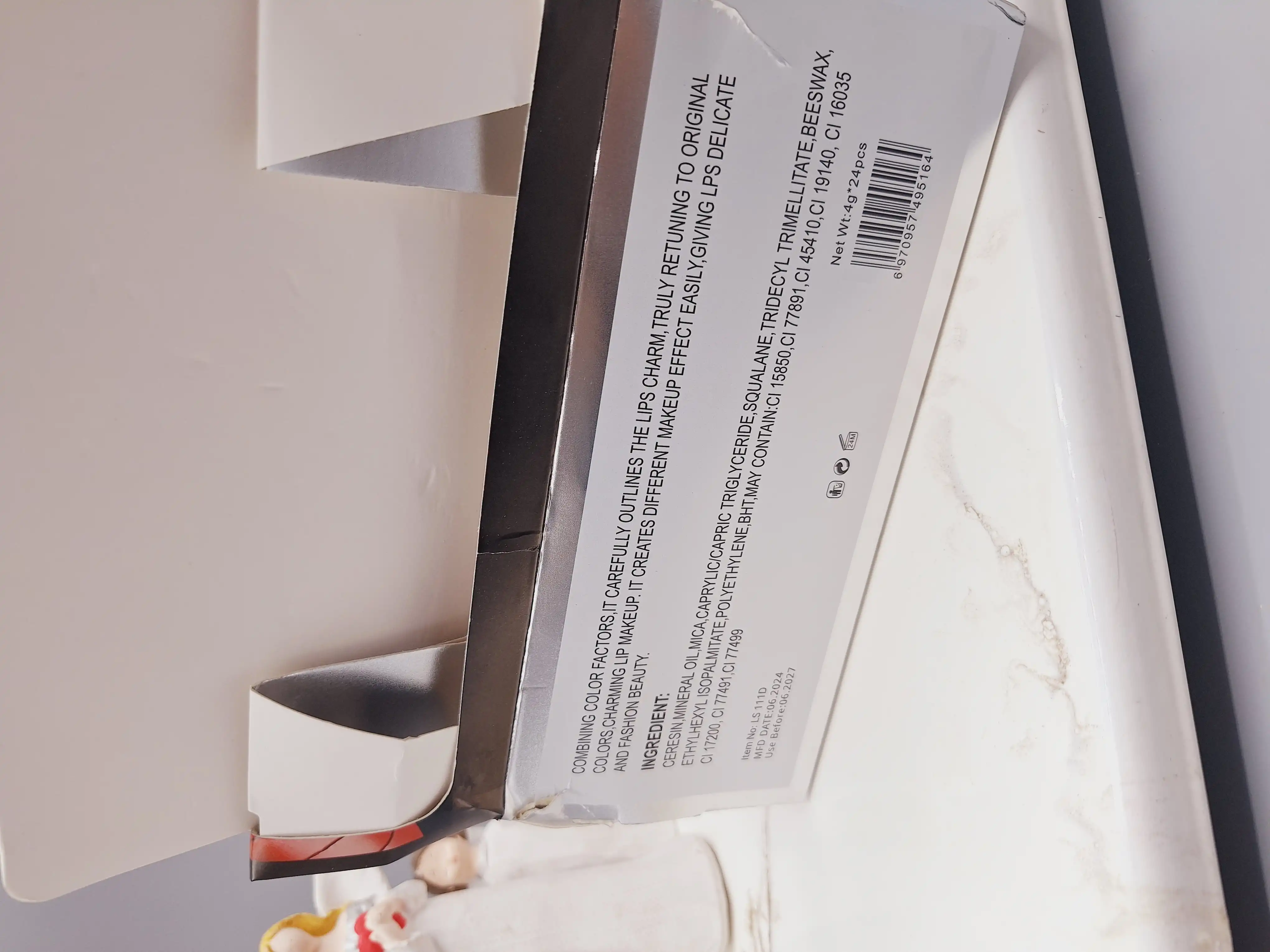 پک 6تایی رژ جامد برند دوسه کد NO-LS1110