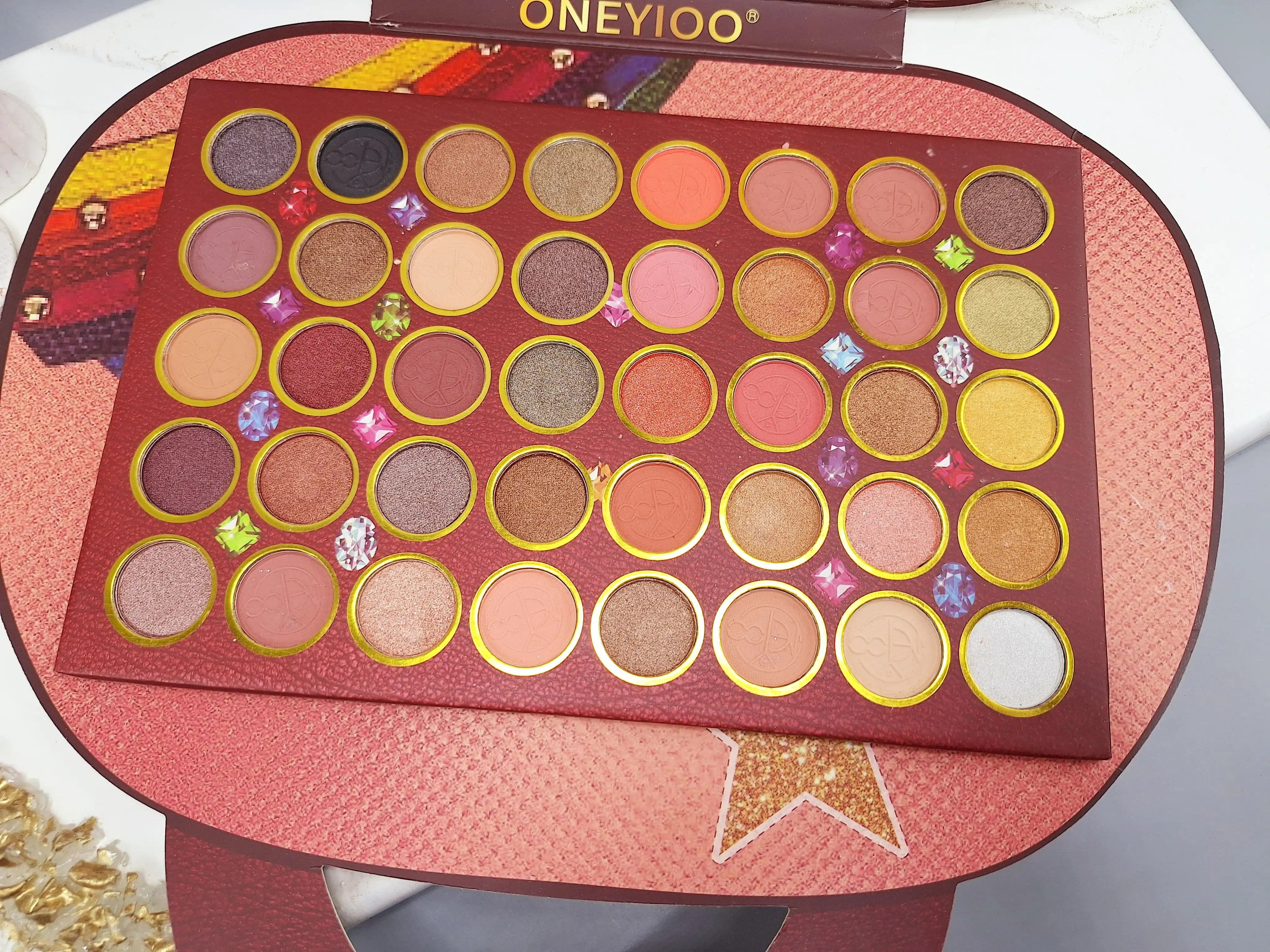 پالت سایه زیبا طرح کیف دسته دار AZ_176