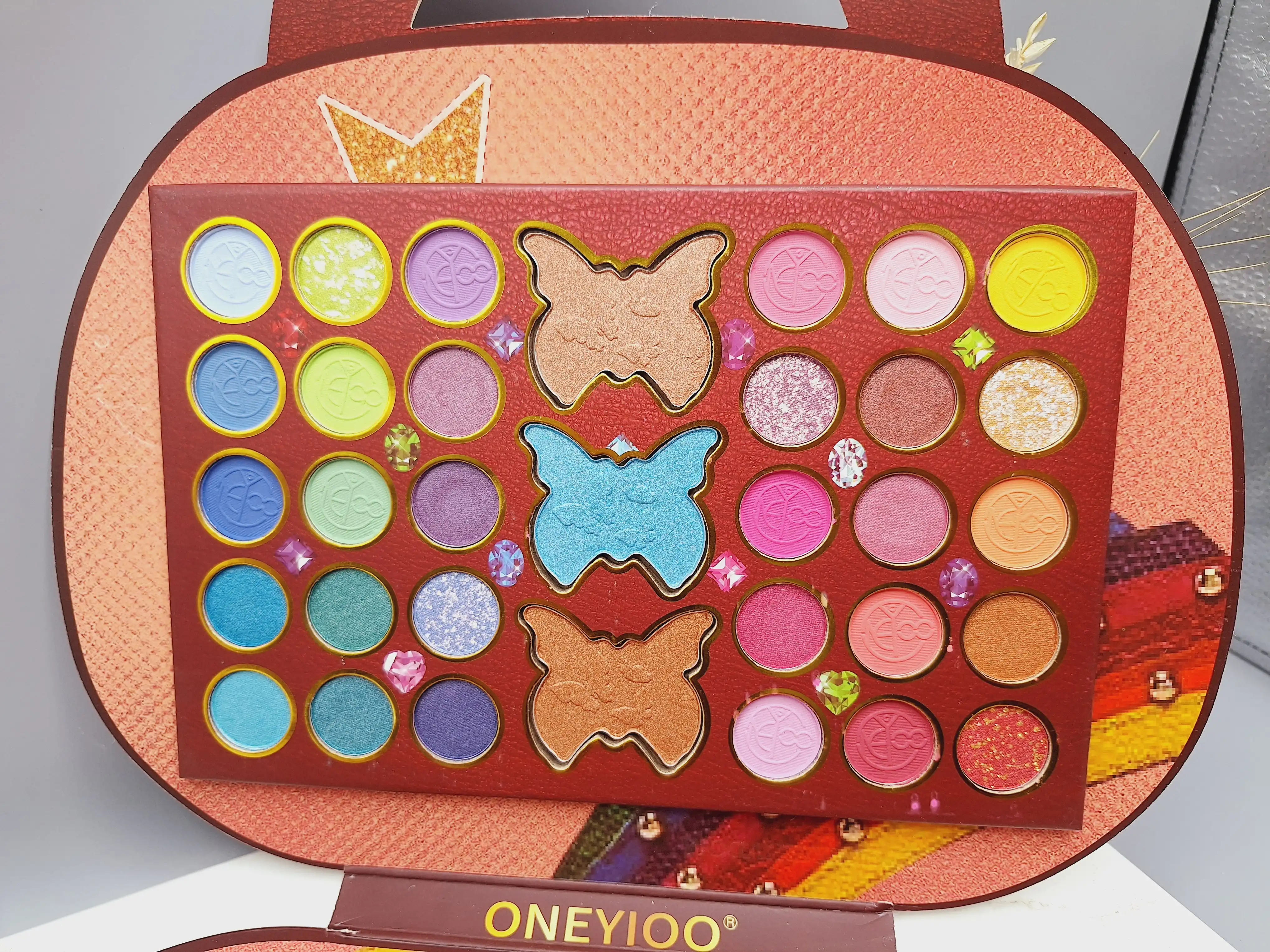 پالت سایه زیبا طرح کیف دسته دار AZ_176