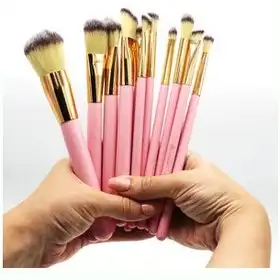 ست براش 12 عددی بی اچ کازمتیکس به همراه استند مکعبی چهل تیکه