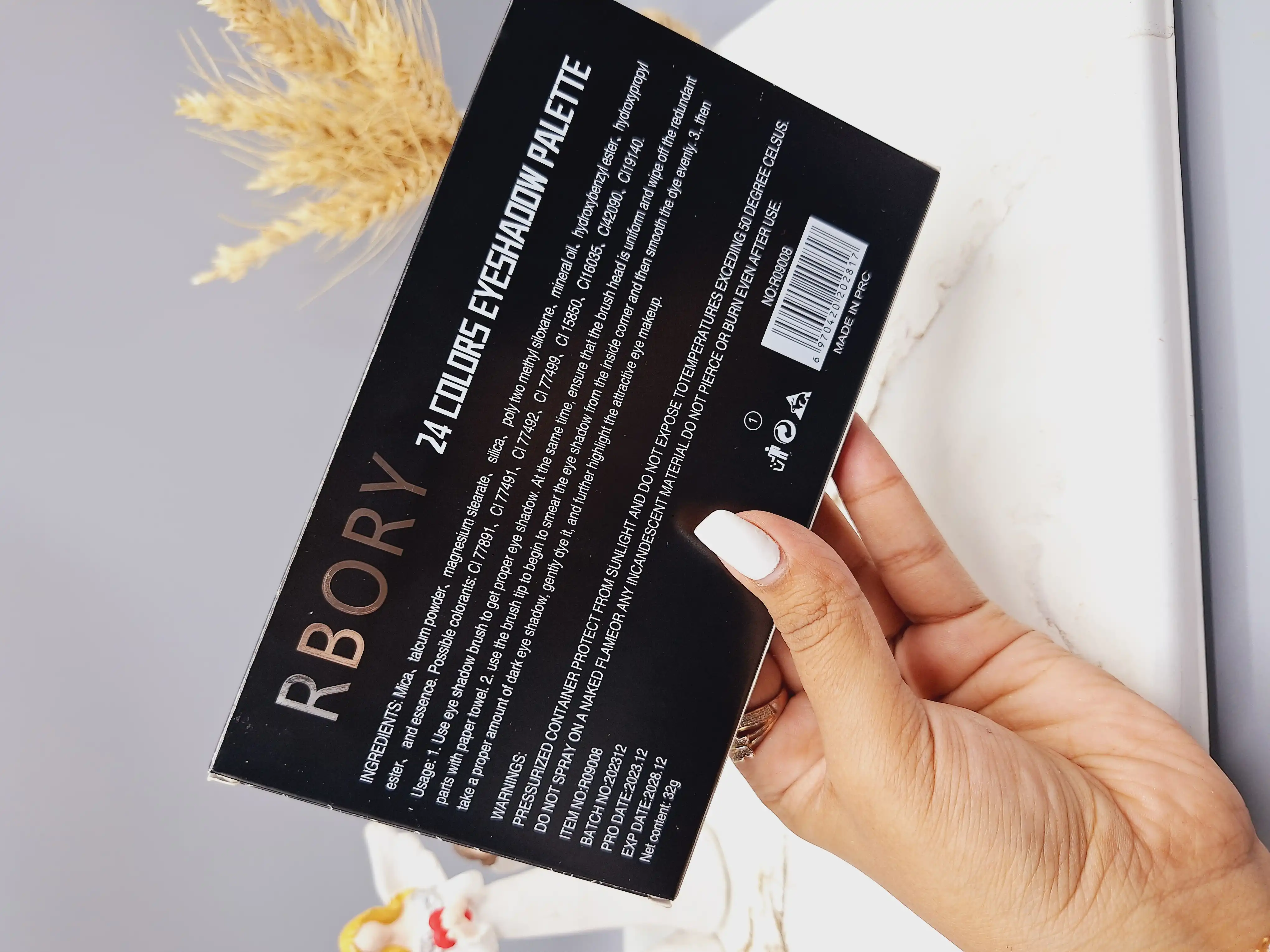 پالت سایه چشم RBORNY برند NO:R09008