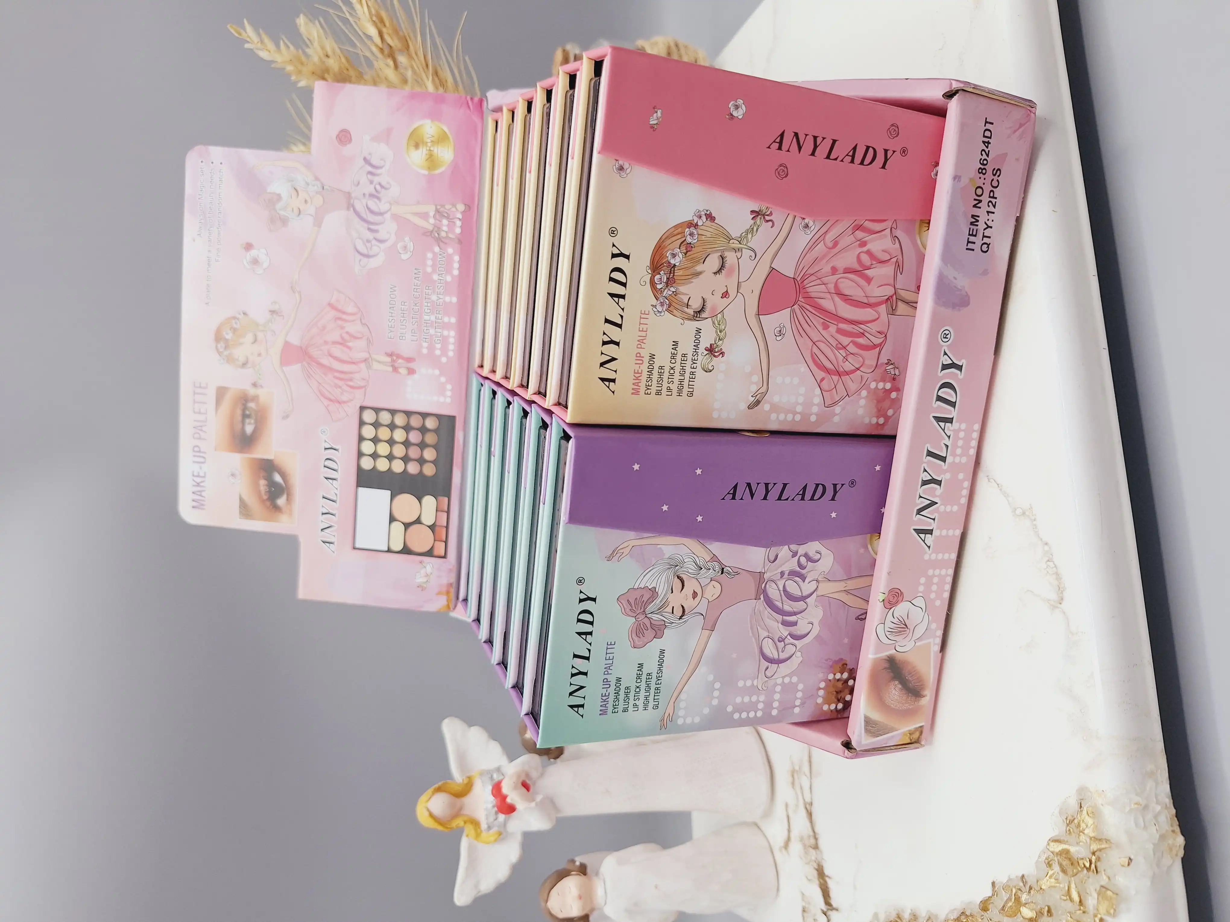 پالت سایه آنالیدی طرح دختر رقص بالرین برند ANYLADY کد 8624TD