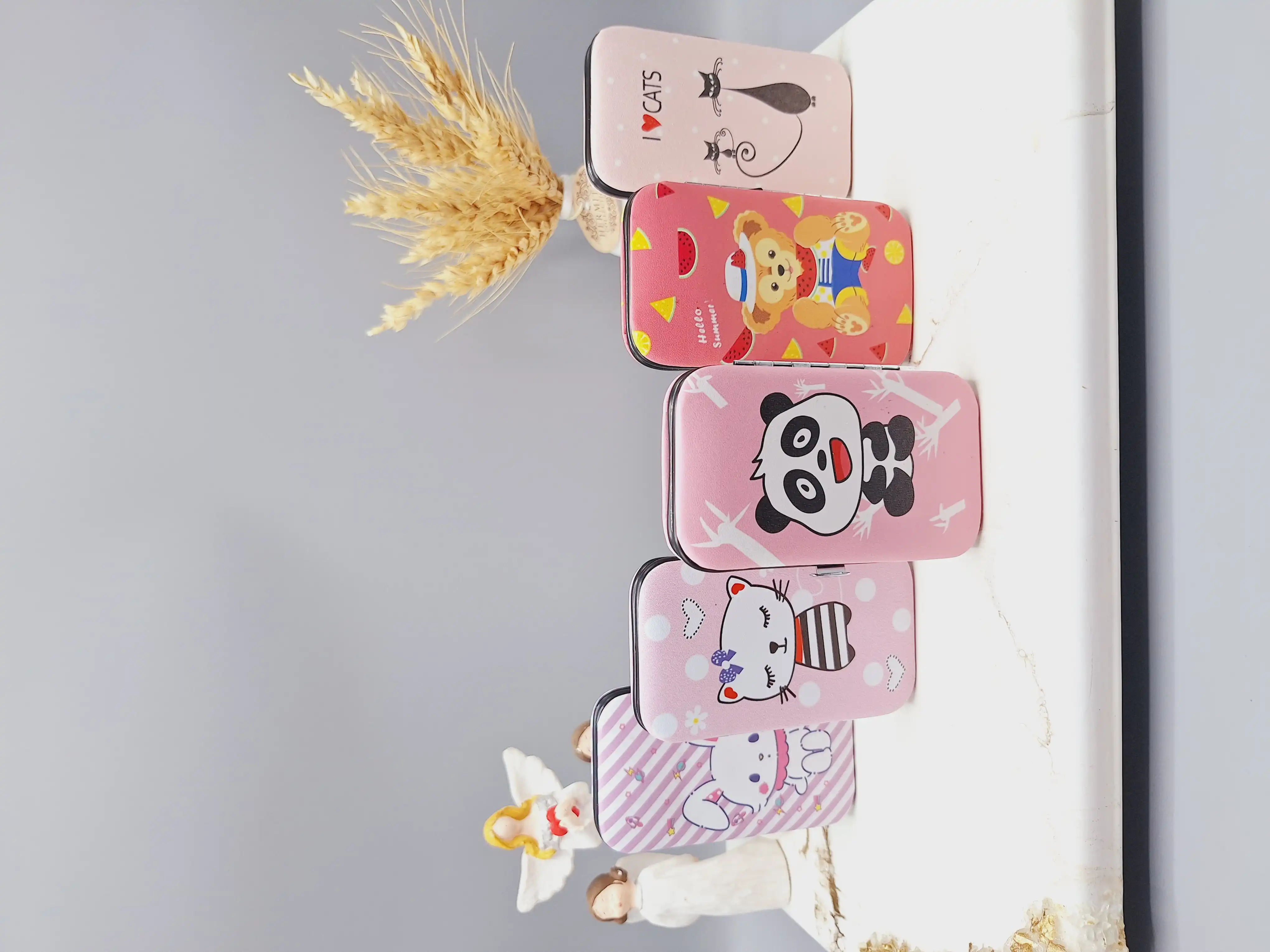 پک هفت تیکه ست مانیکور مدل خرگوشی مسافرتی