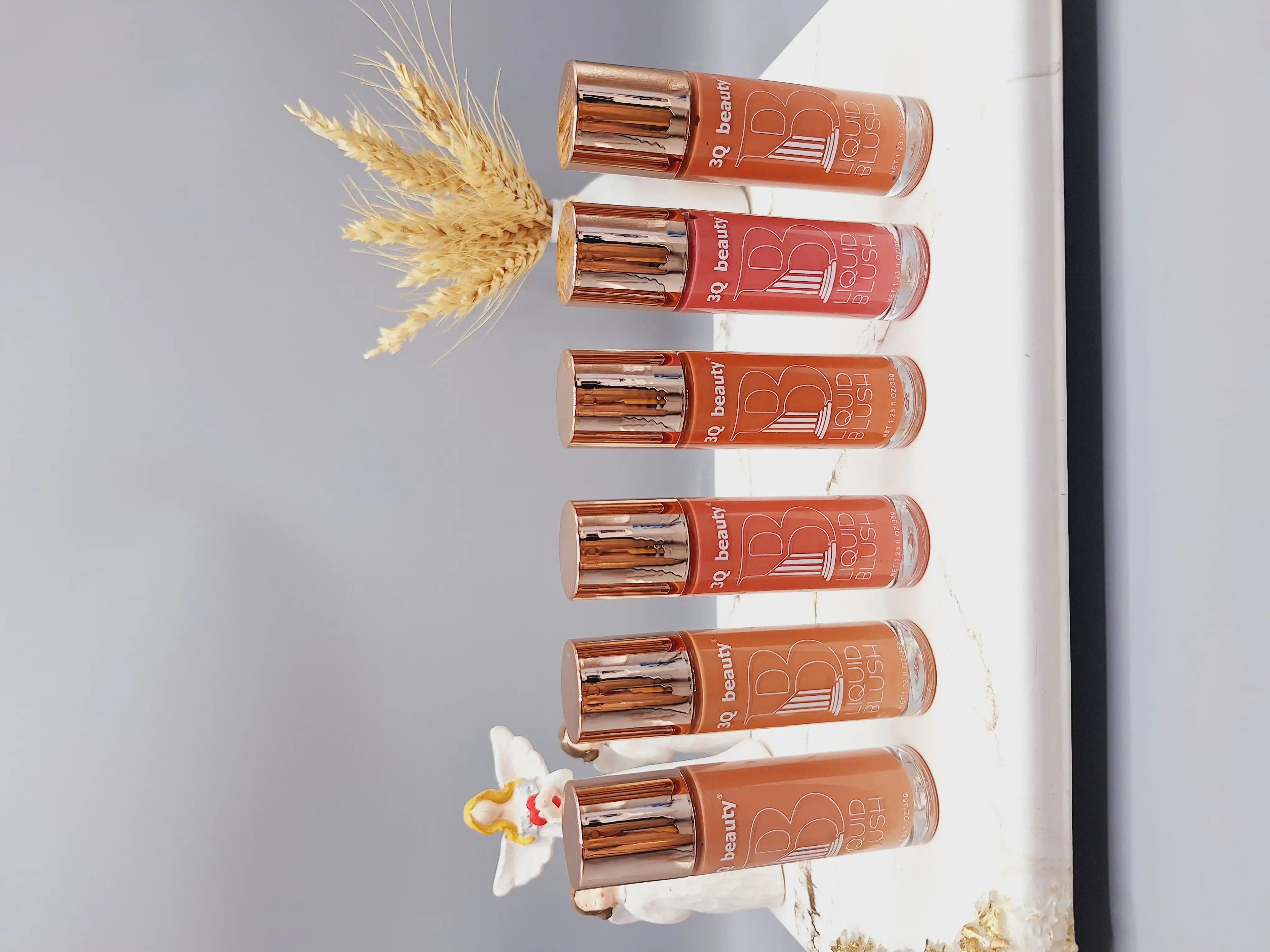 رژ گونه مایع زیبا استوانه ای برند 3Q‏ بیوتی کد NO:BL-8555