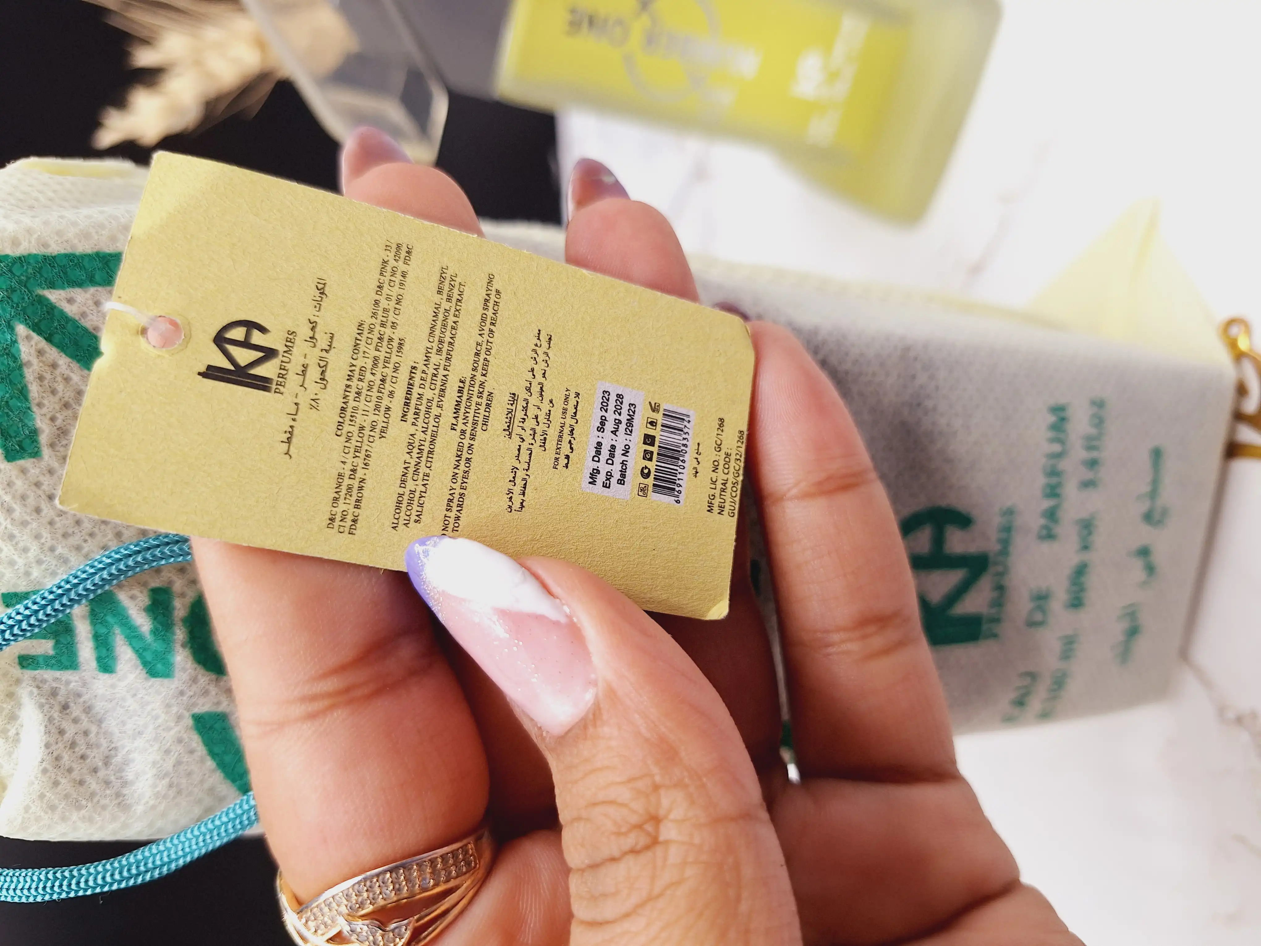 ادکلن 100 میل برند نامبر وان NUMBER ONE