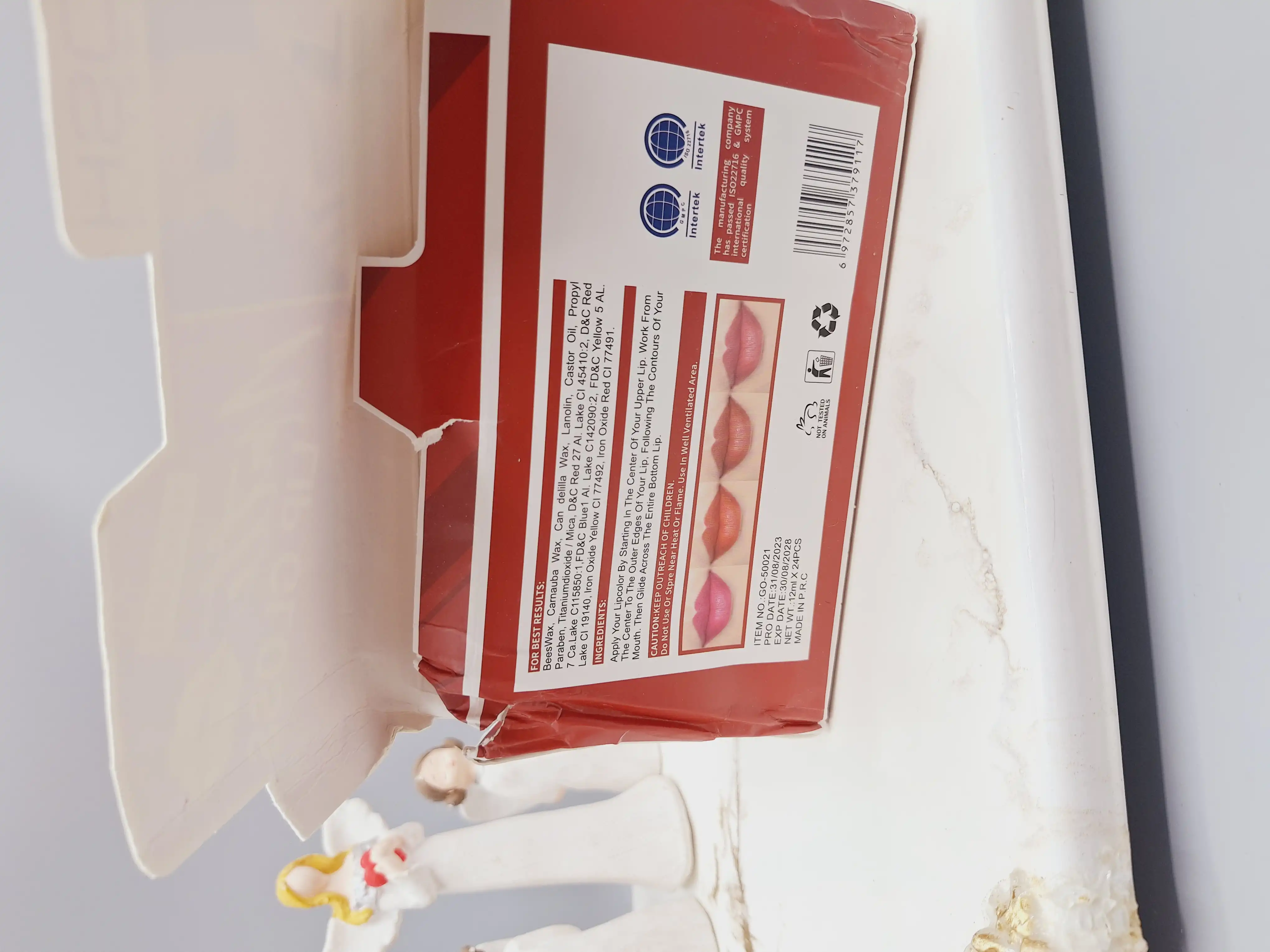 پک 6 تایی رژ مایع برند ‏GOSH‏ کد GO-50021