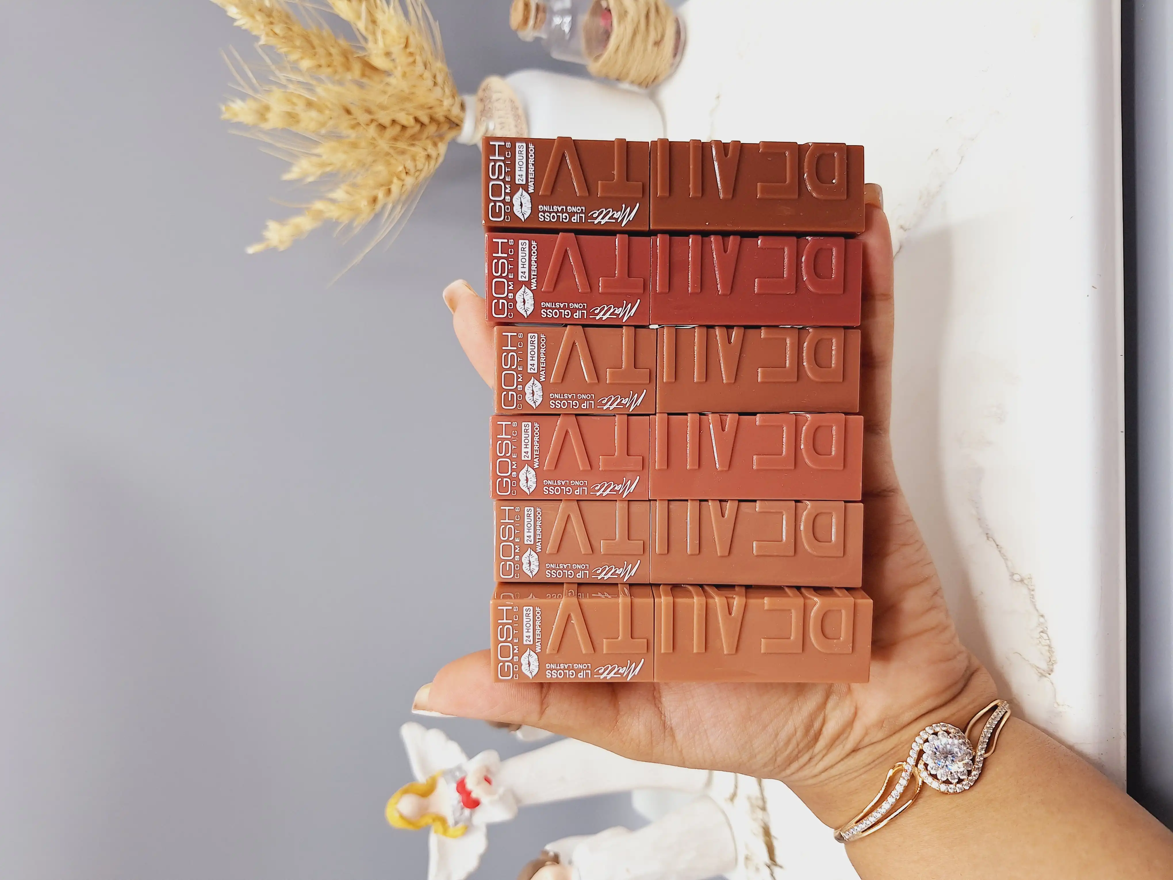 پک 6 تایی رژ مایع برند ‏GOSH‏ کد GO-50021