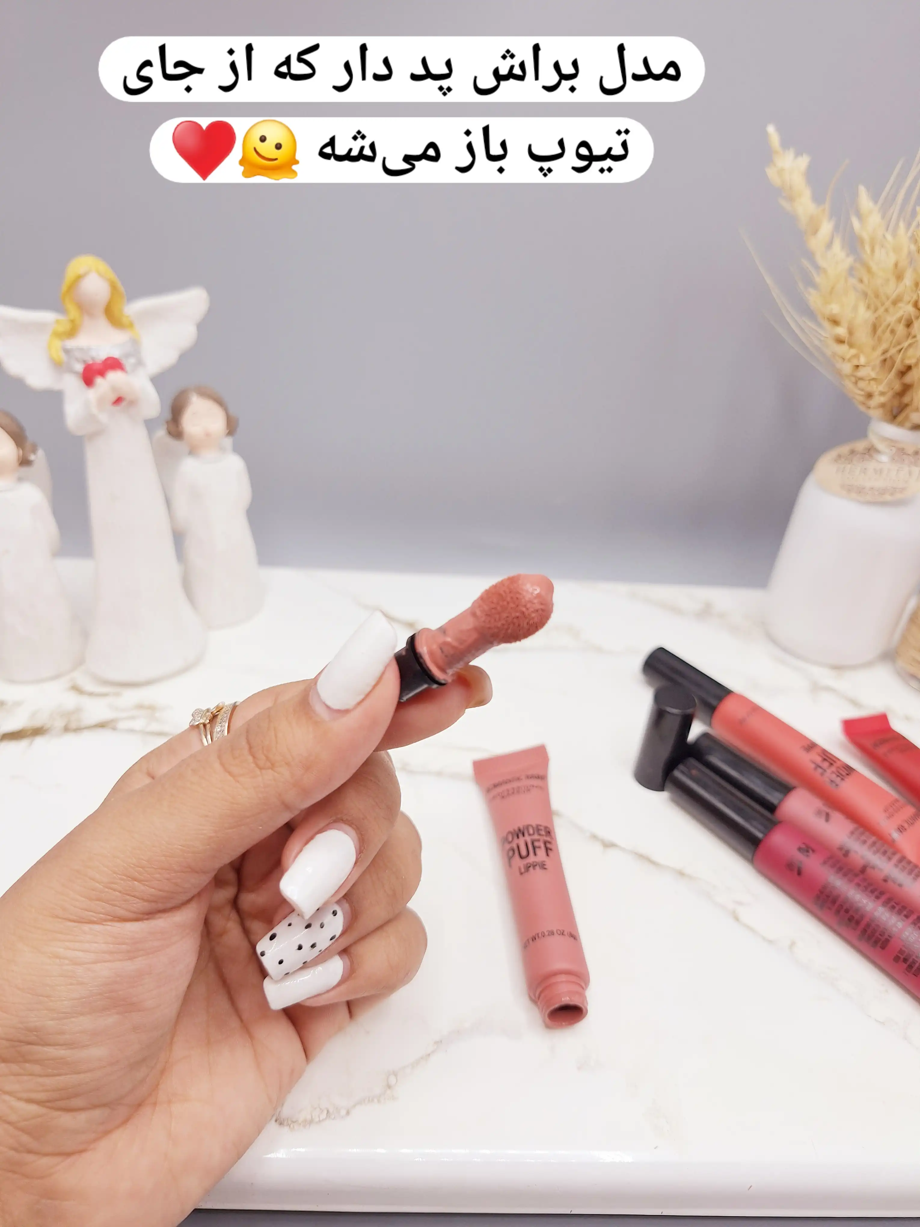 رژ مایع کوشنی فوق العاده با کیفیت و مخملی برند ROMANTIC RAIN کد NO:R658