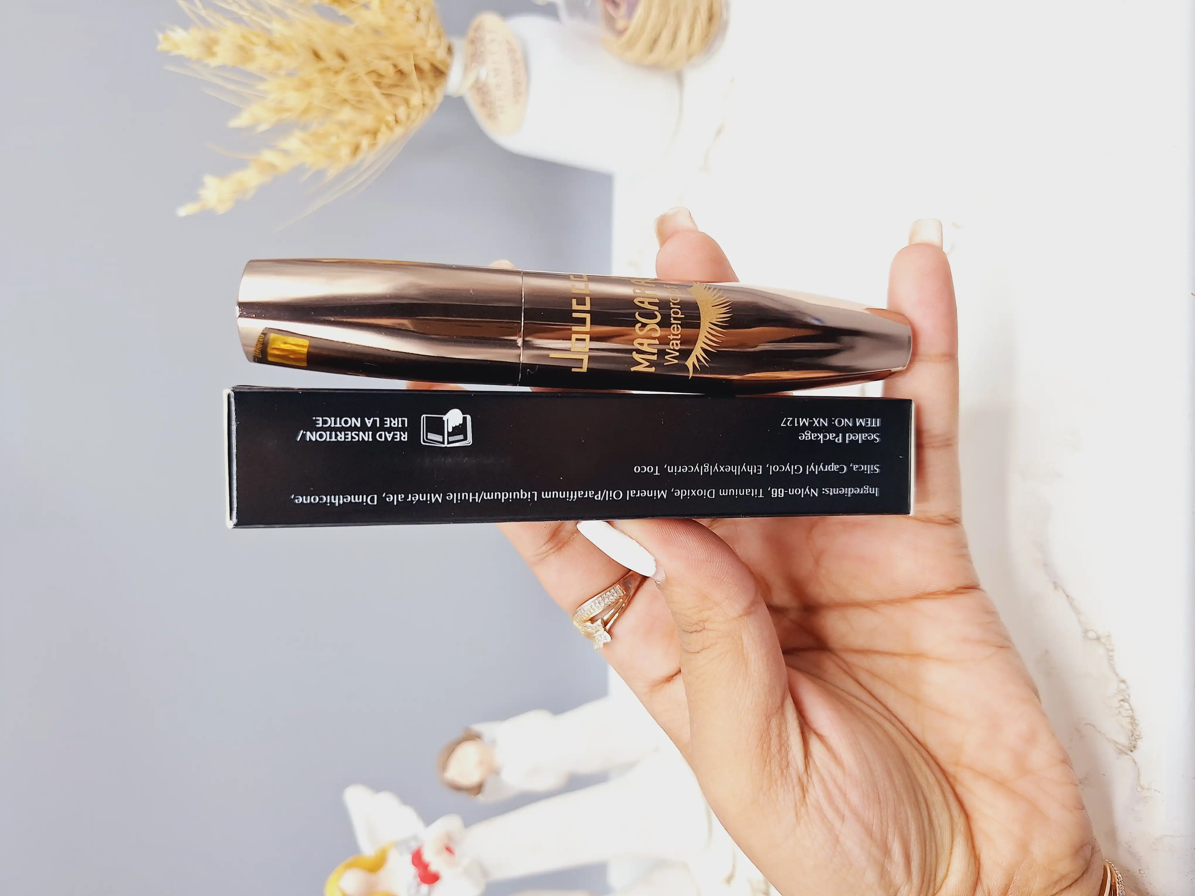 ریمل پوکه فلزی خاکستری برند دوسه کد  2811