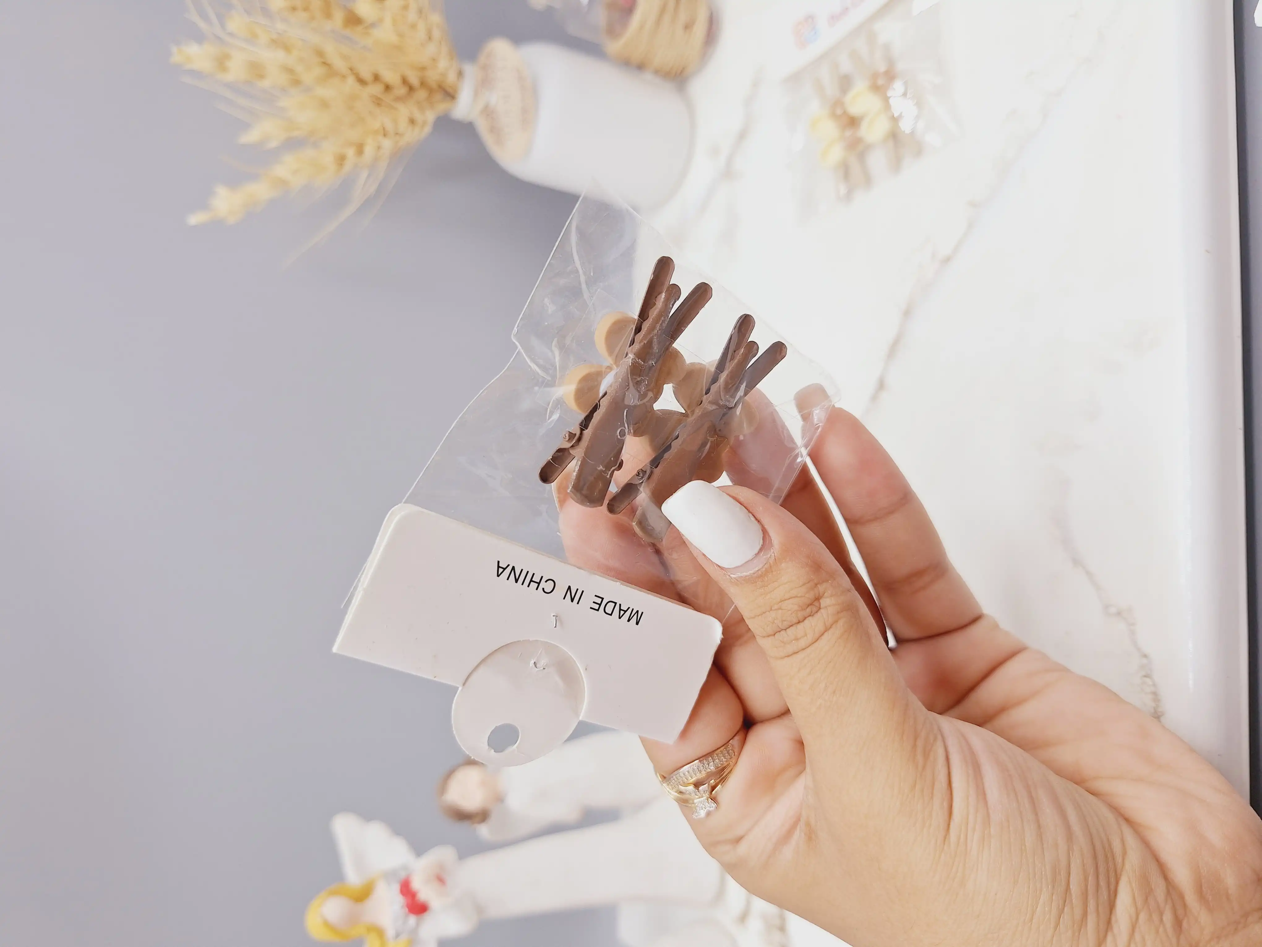 ست 2 تایی گیره طرح پاپیون نود تکی