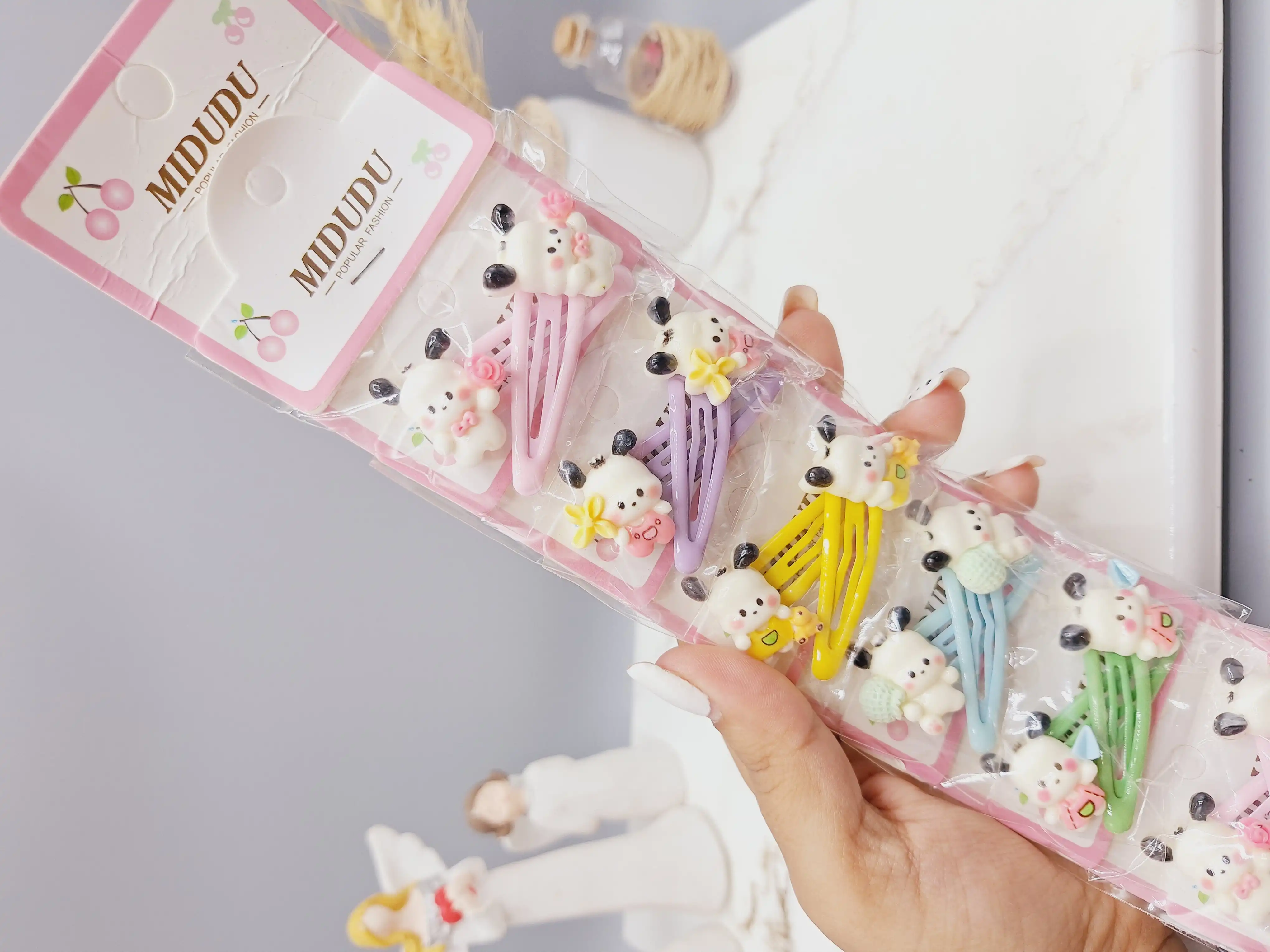 پک کارت 10 تایی پنس مو طرح گاوی