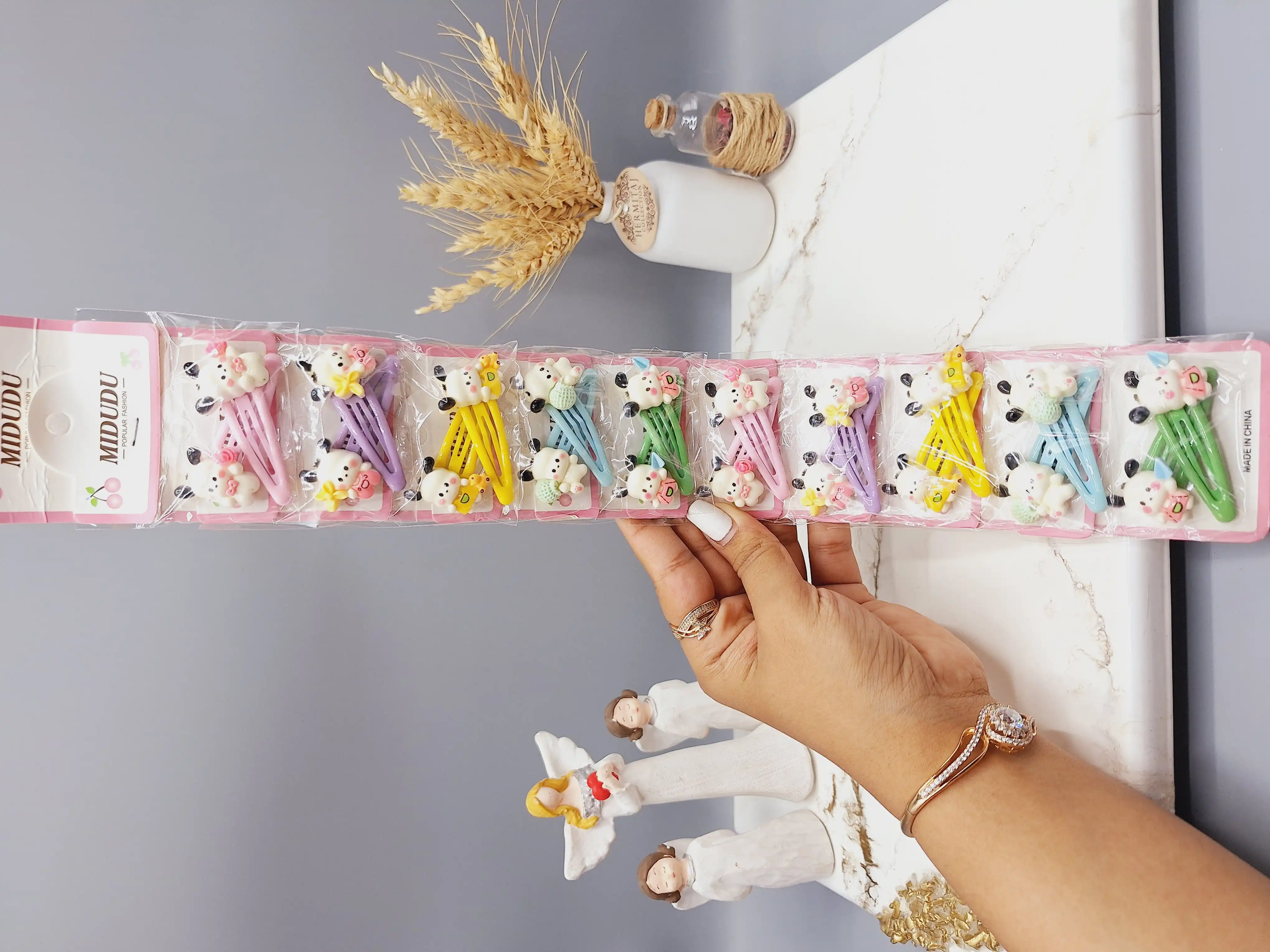 پک کارت 10 تایی پنس مو طرح گاوی