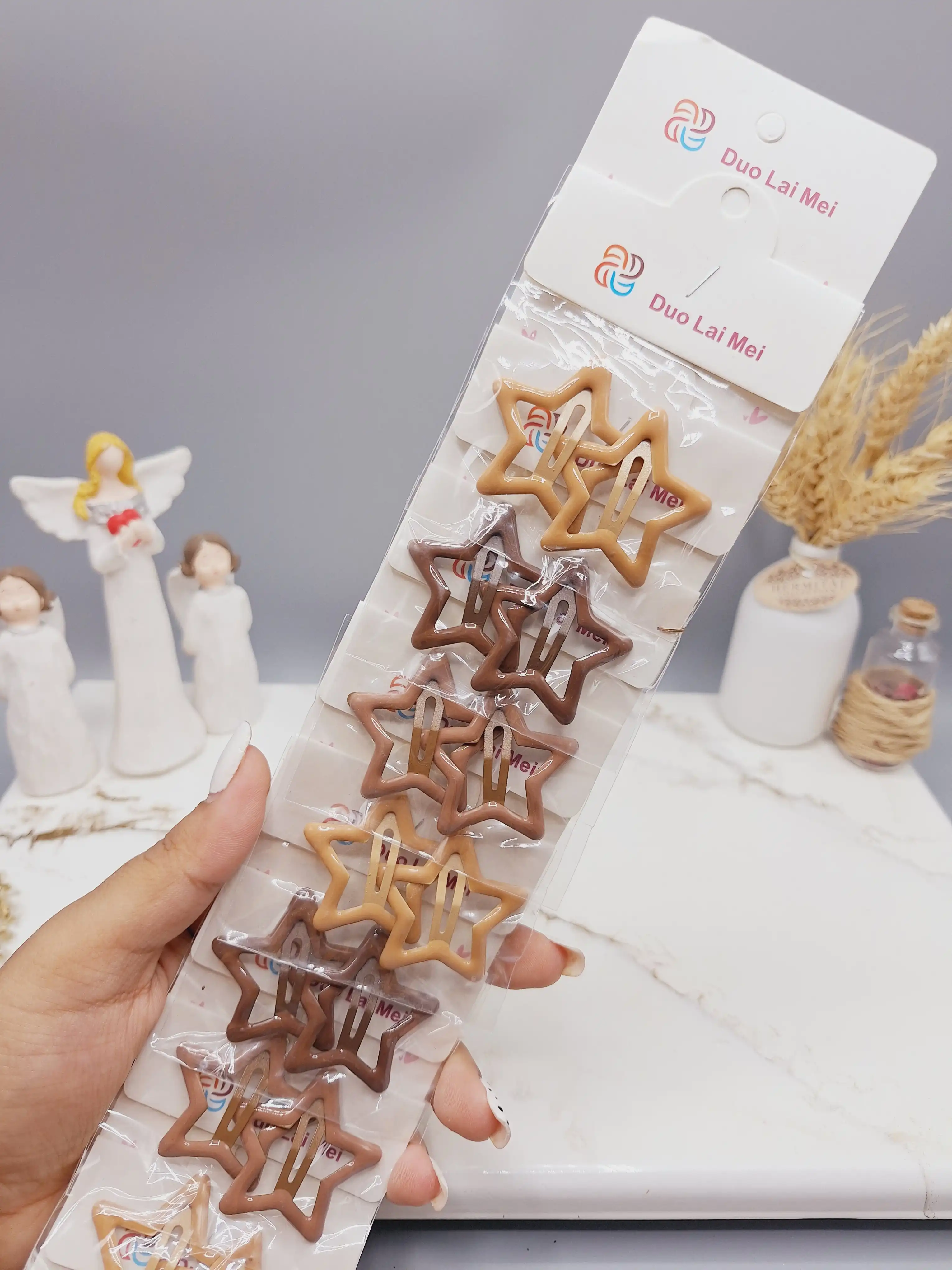 پک کارت 10 تایی پنس مو ستاره ای