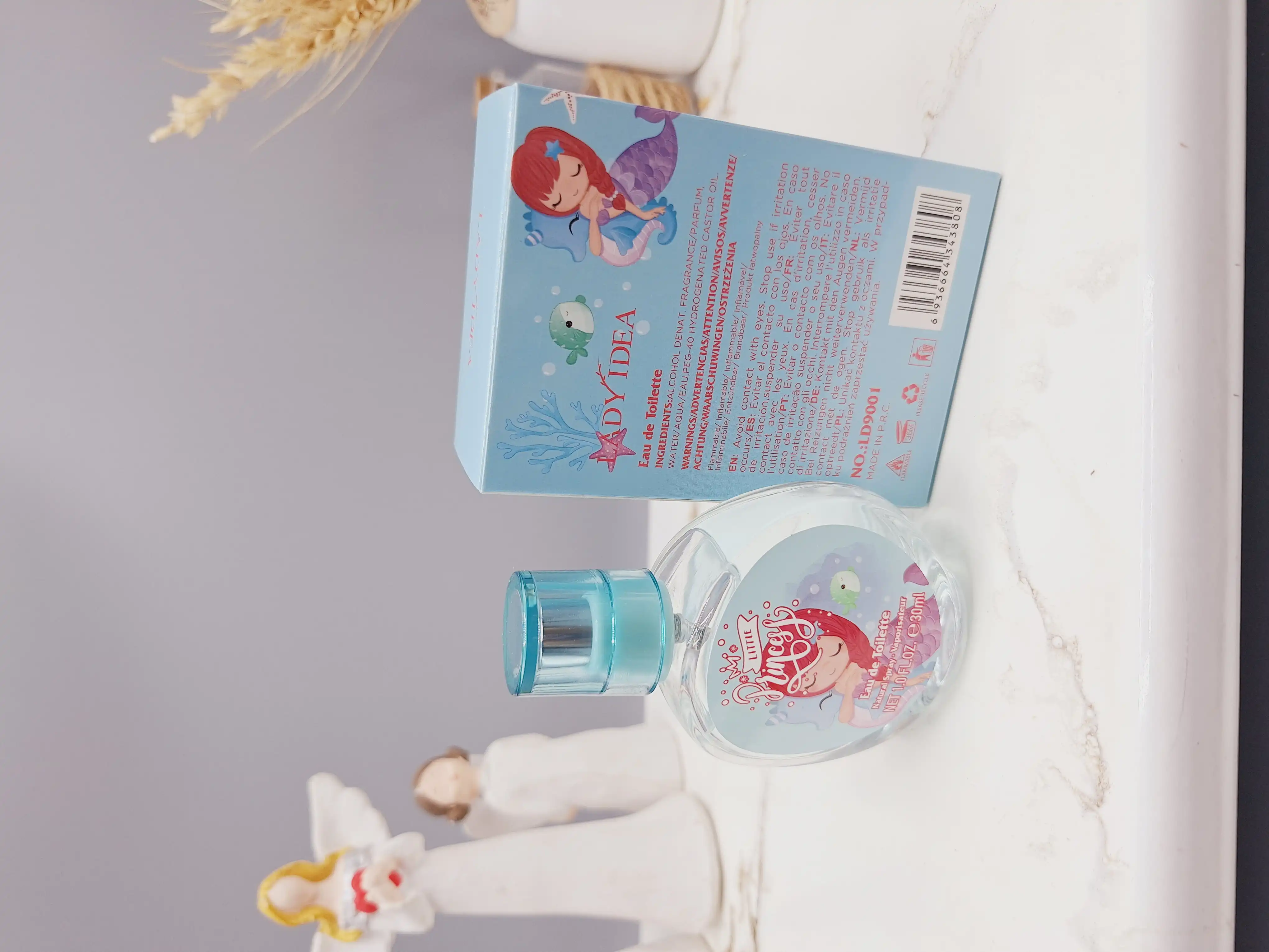 عطر شاد و جذاب پری دریایی برند LADY IDEA کد LD3808