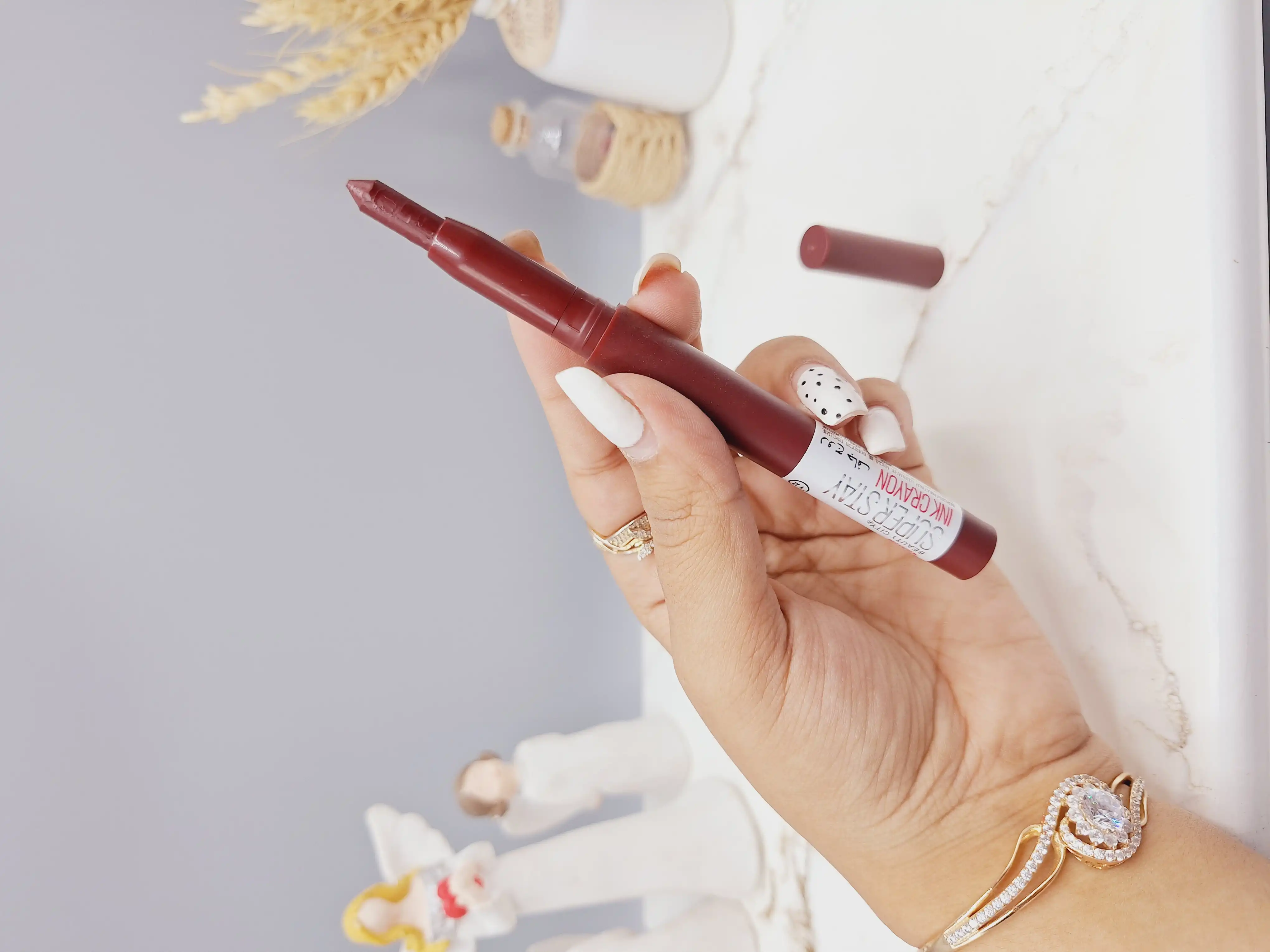 رژ پیچی مدادی برند بیوتی سیتی کد 046