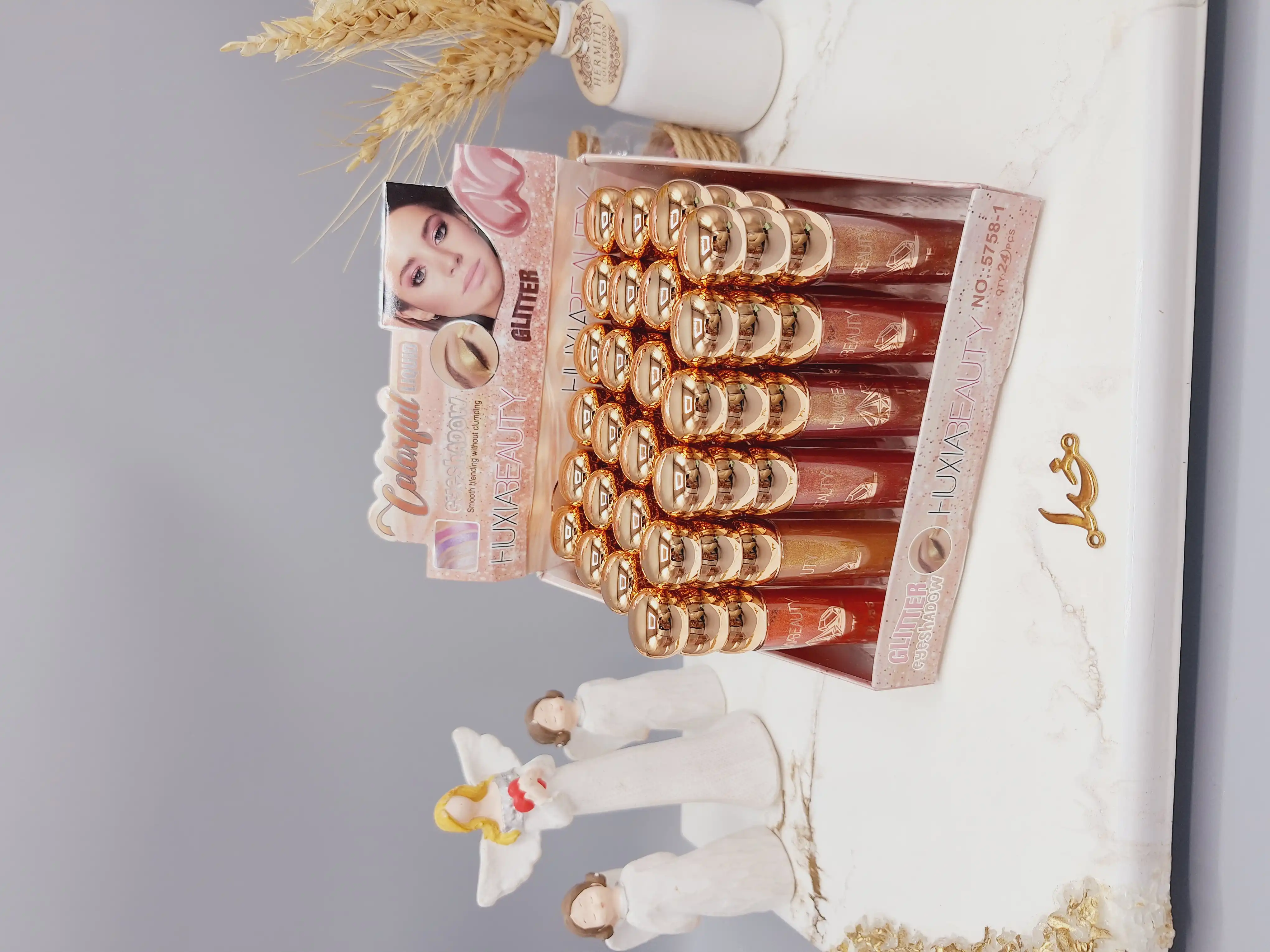 سایه چشم زرق و برق دار شاینی برند هوکسیا بیوتی کد 5758