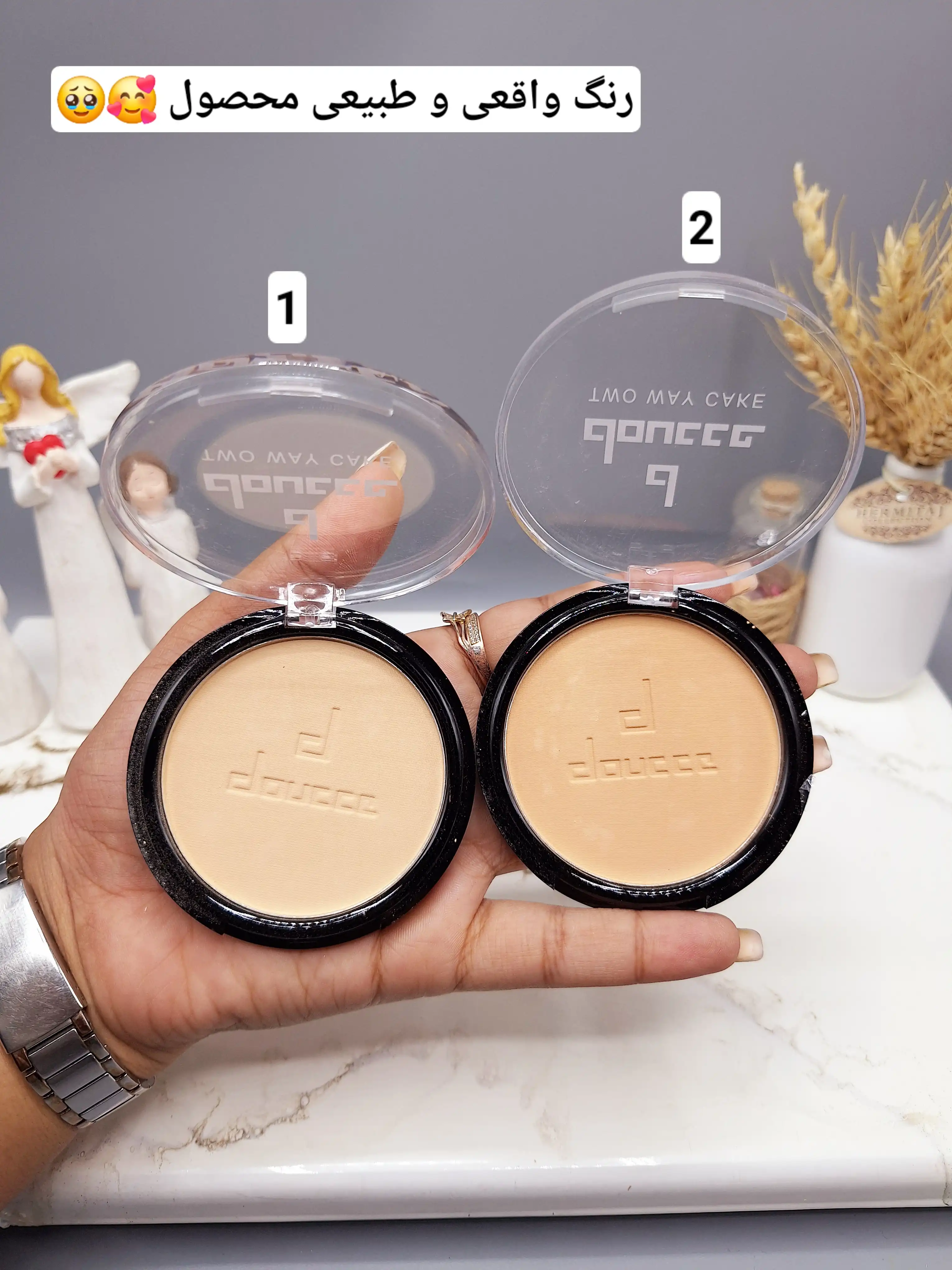 پنکک دوسه دارای ضدآفتاب spf 15  کیفیت بالا کد 9106