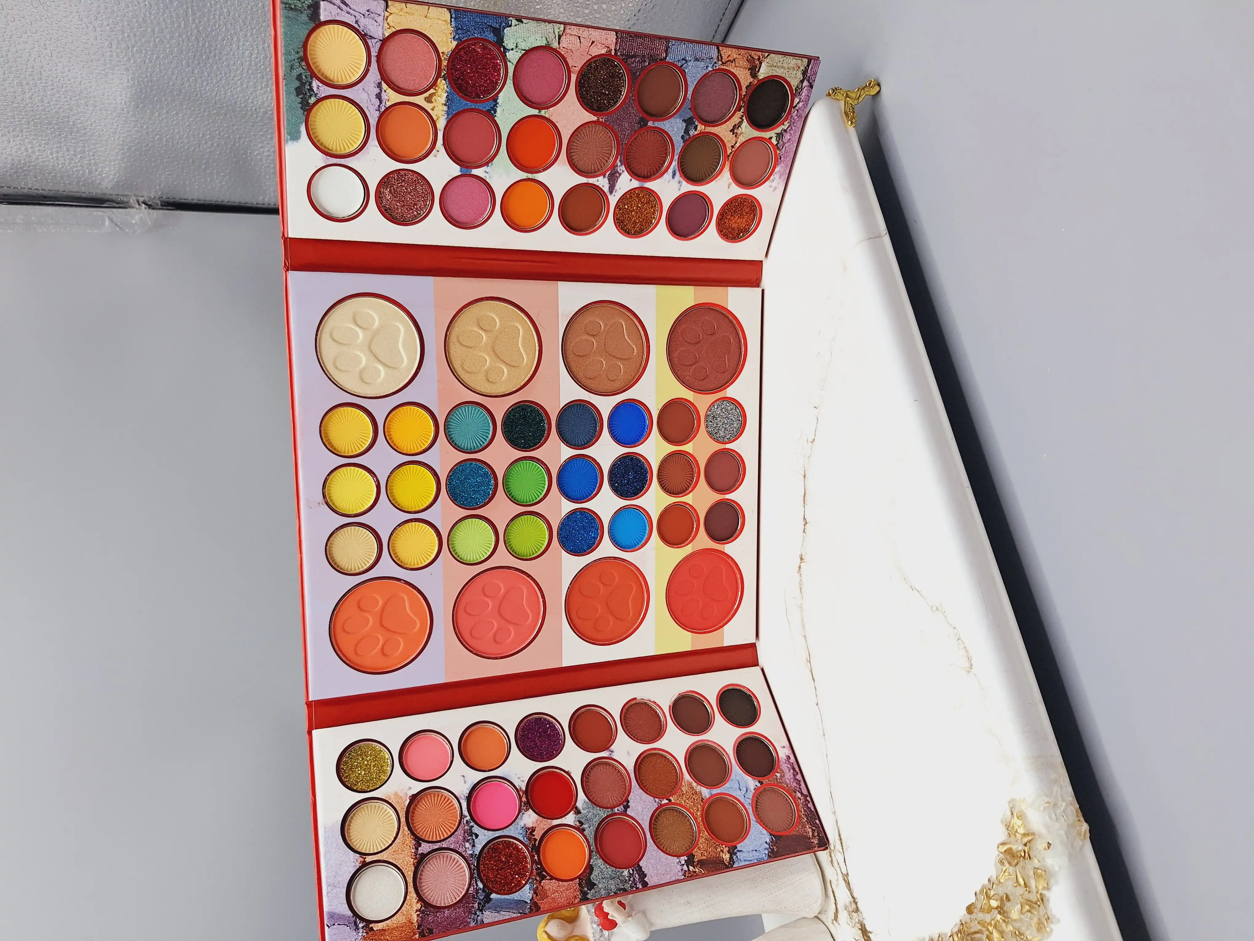 پالت سایه چشم 80 رنگ دخترانه فشن فوق العاده زیبا و با کیفیت کد 2350