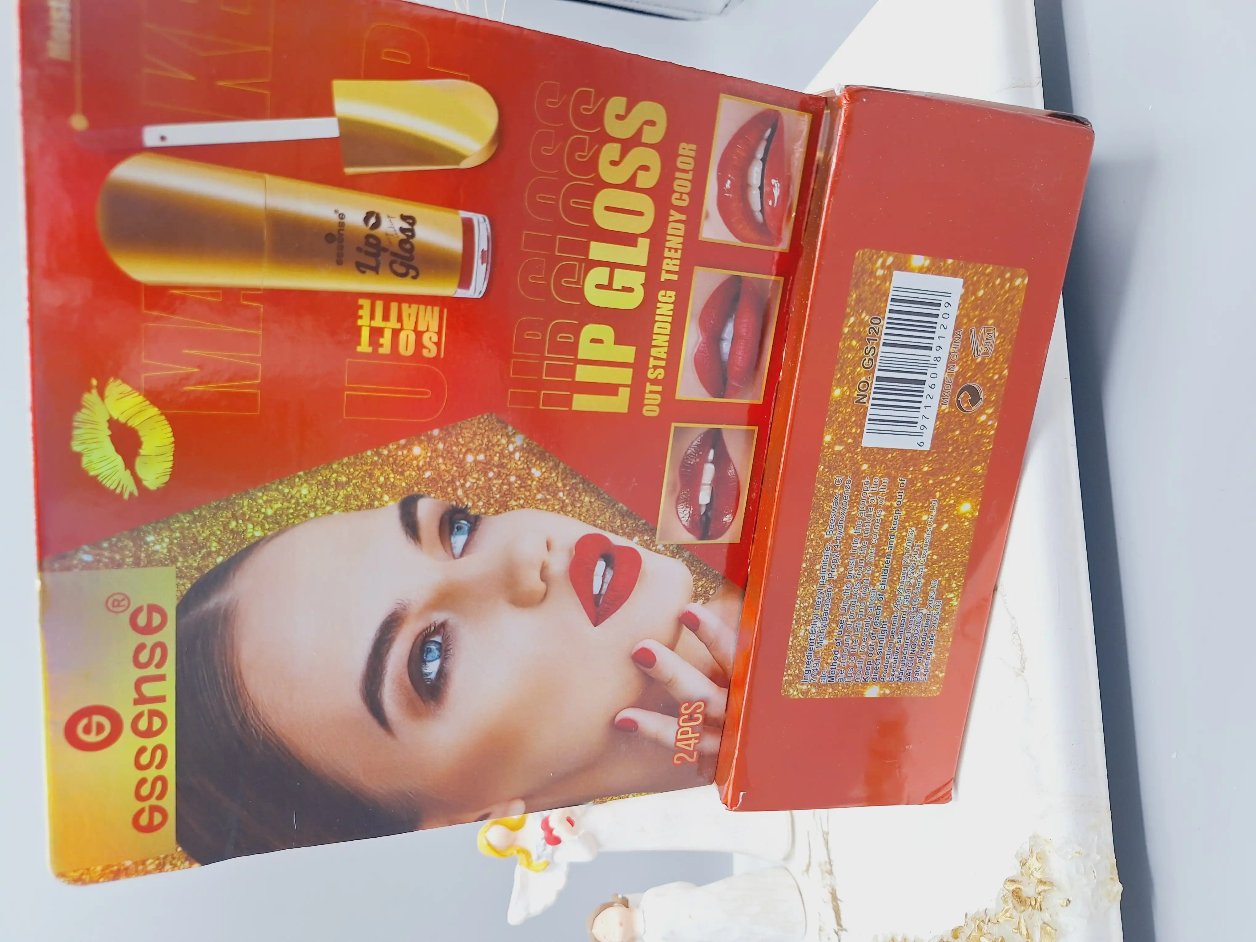 پک 6  تایی رژ مایع Gssense برند GS120