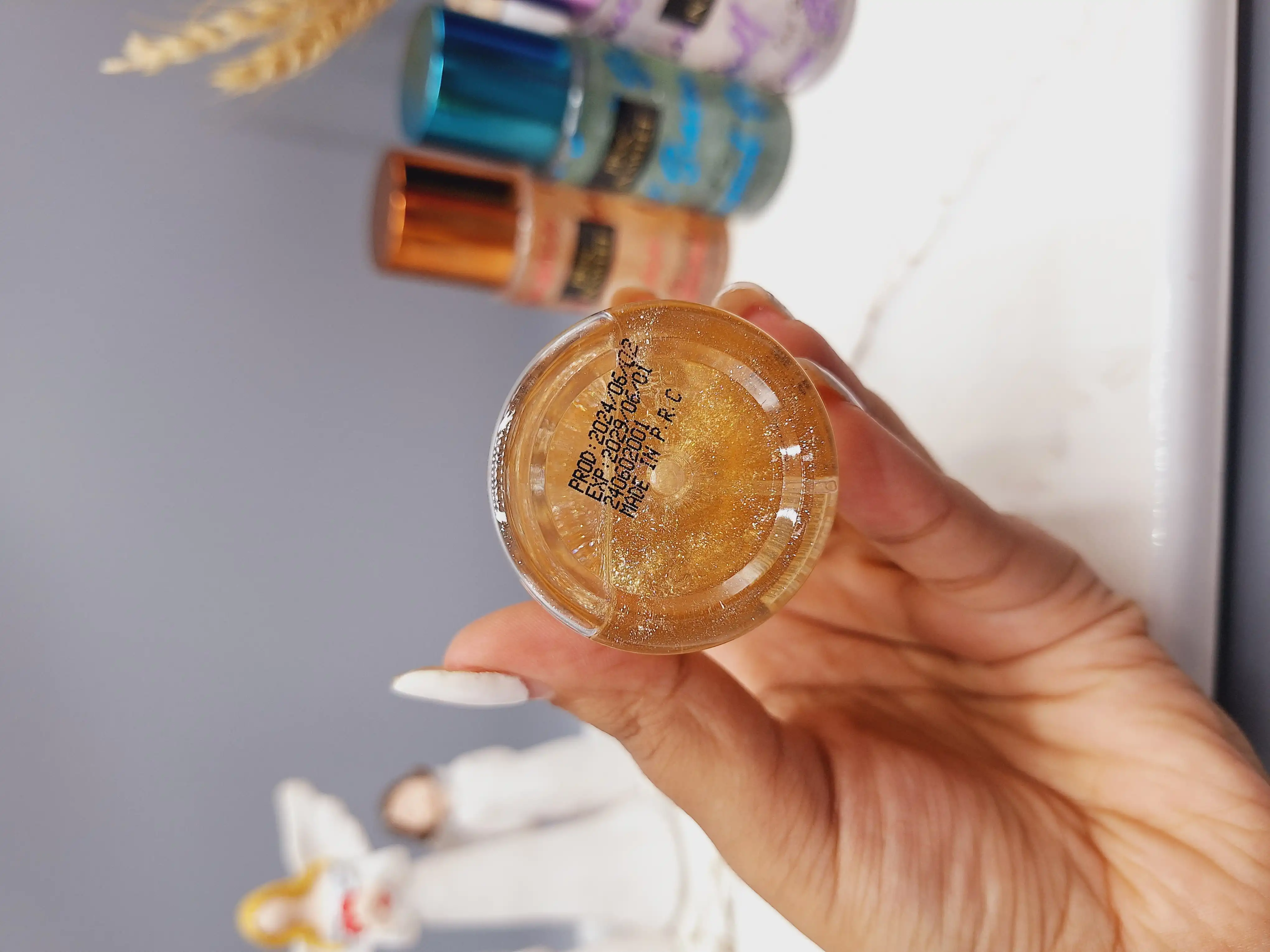 بادی اسپلش شاین دار پرطرفدار PINK TIME طرح چهارم