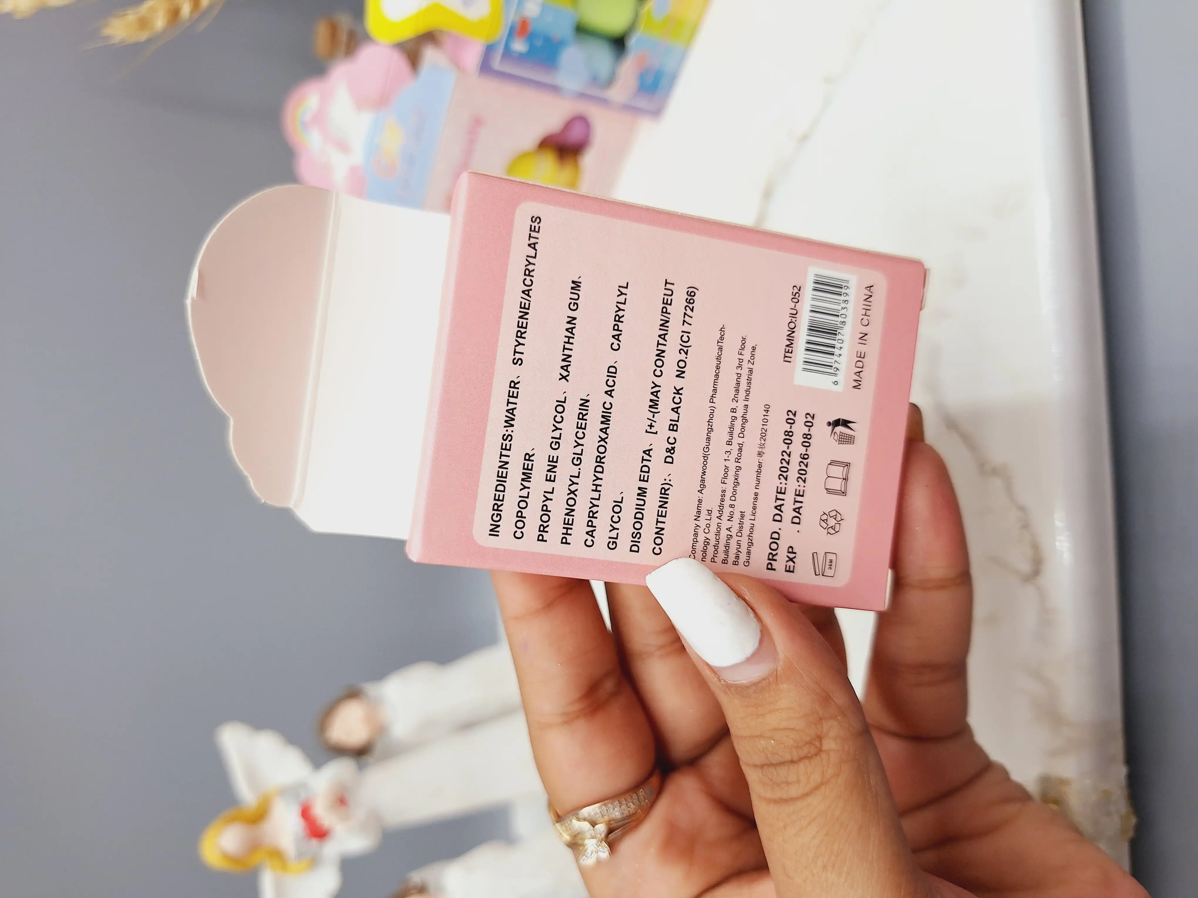 پک 4 عددی خط چشم رنگی مویی برند UBeauty کد 3899