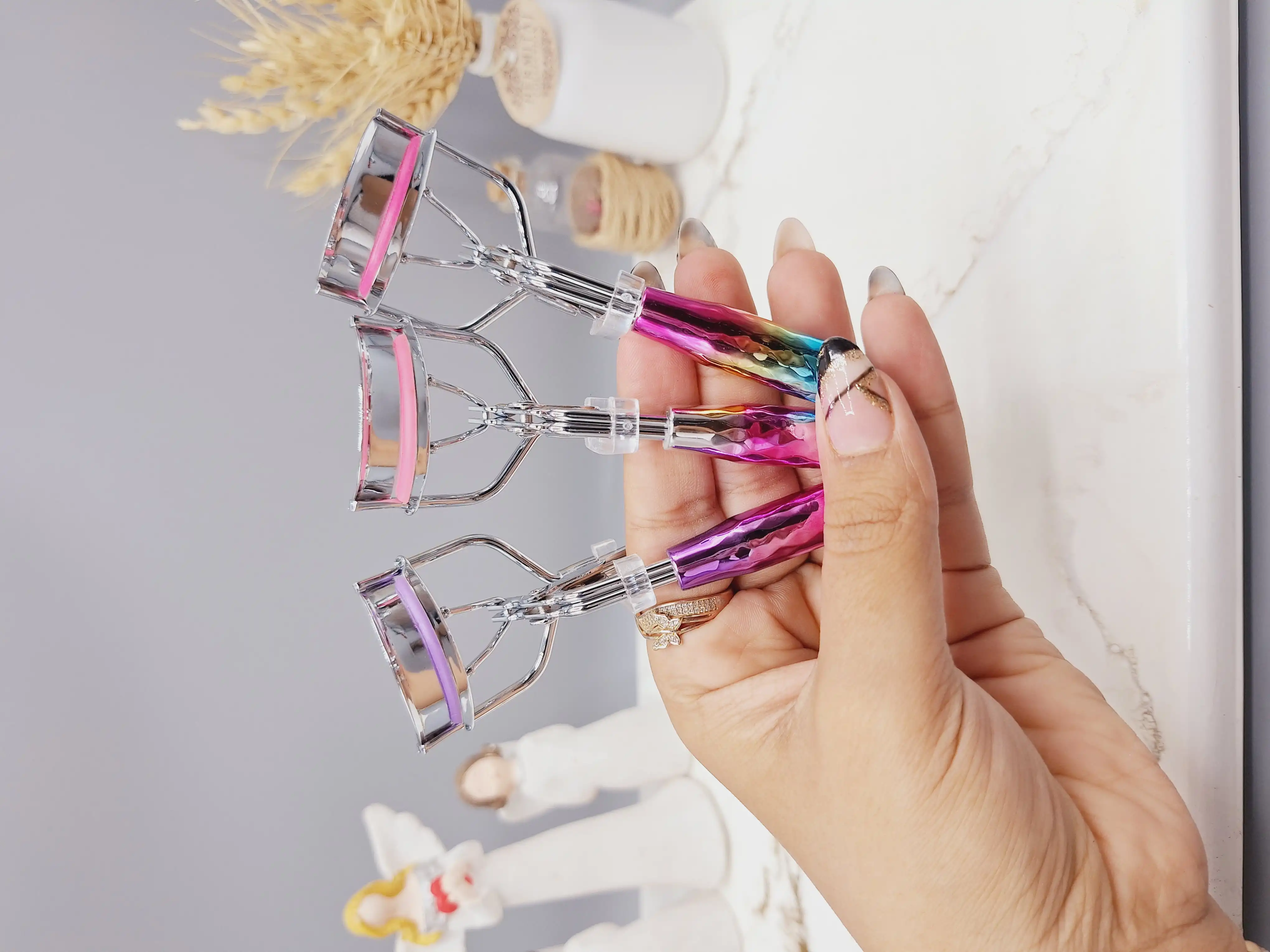 فرمژه دسته استوانه ای بلند