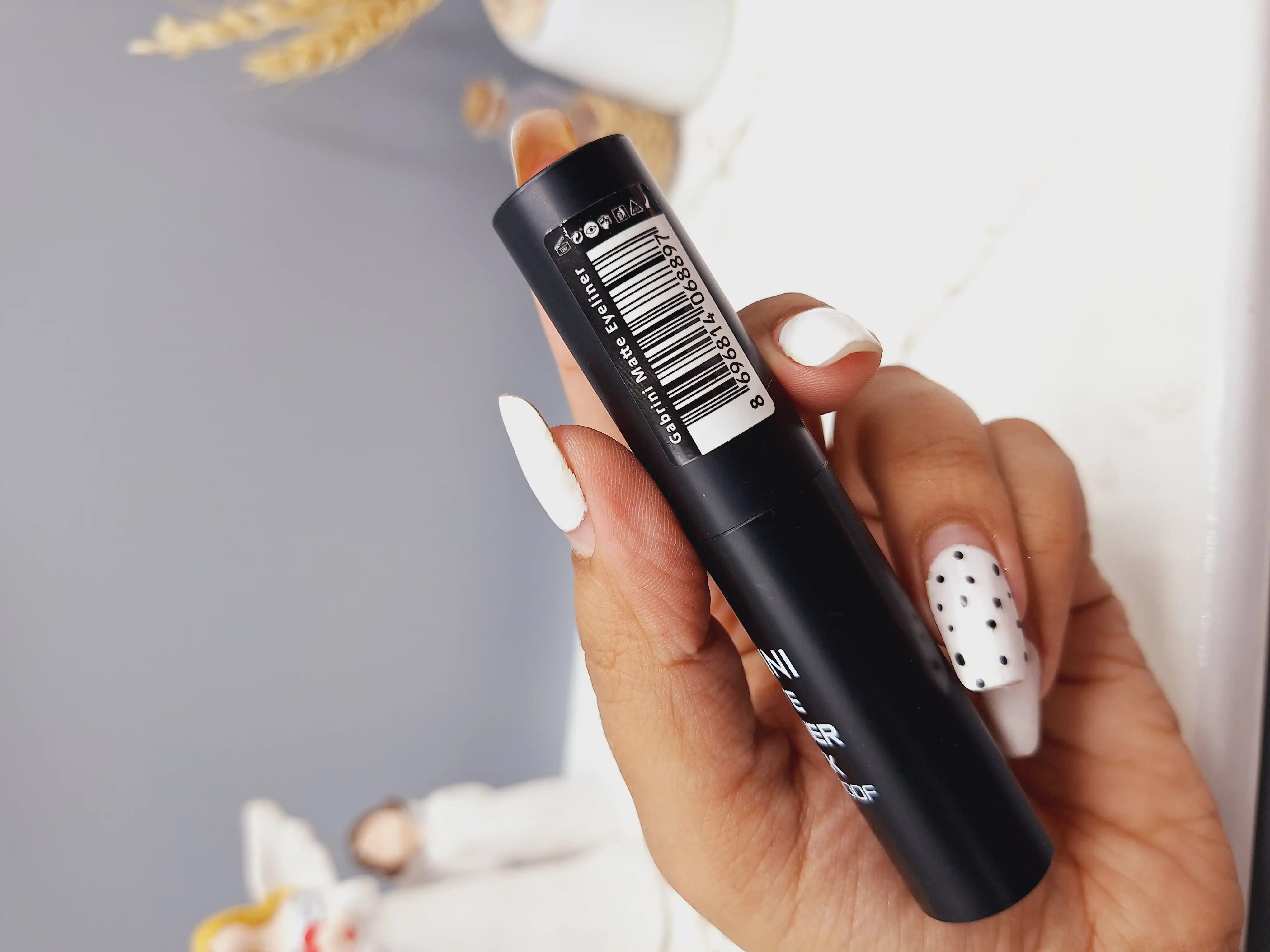 خط چشم مویی مات گابرینی مشکی ضد آب کد 8897