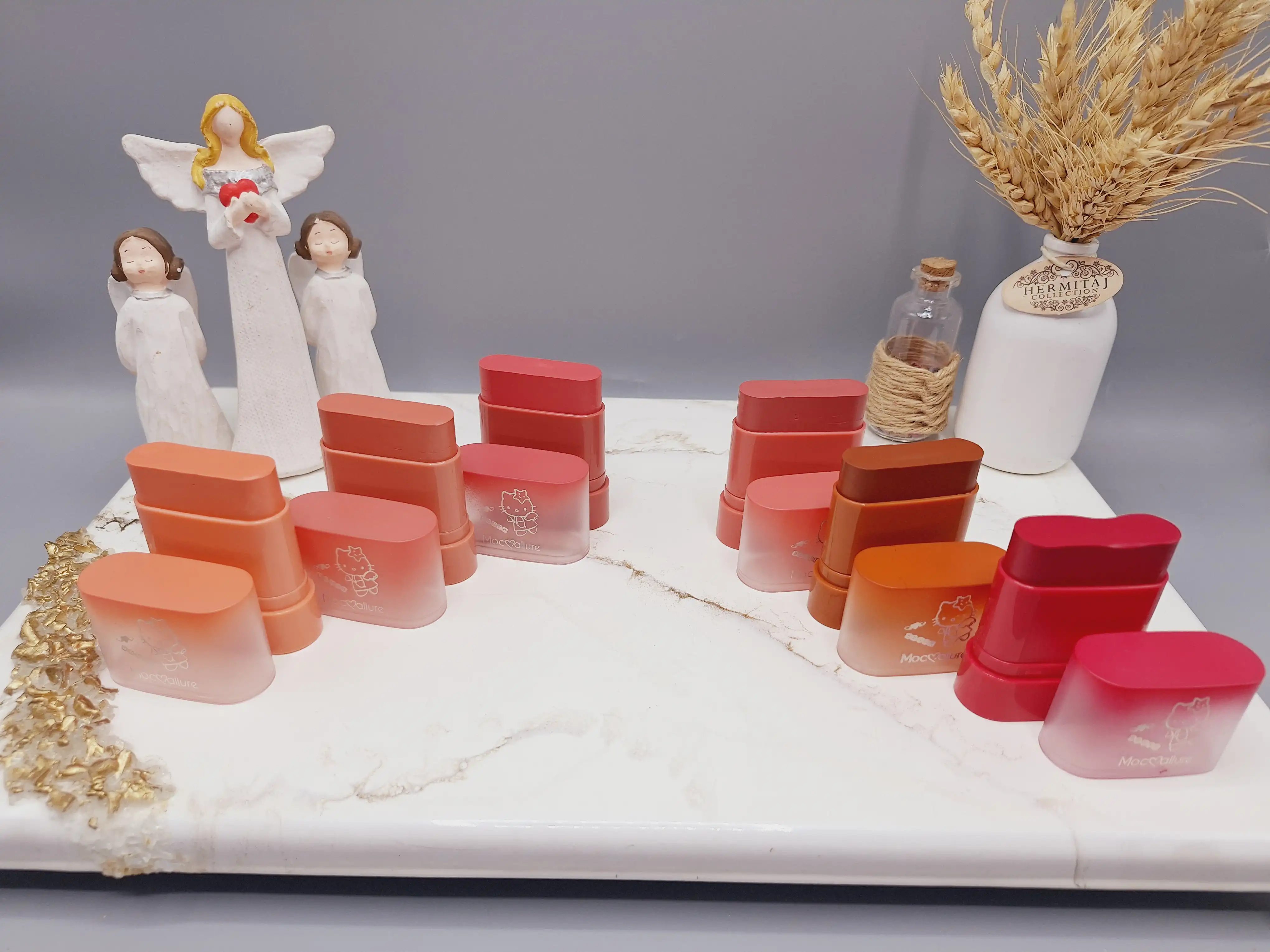 رژ گونه استیکی کوچولو برند موکالره کد 757