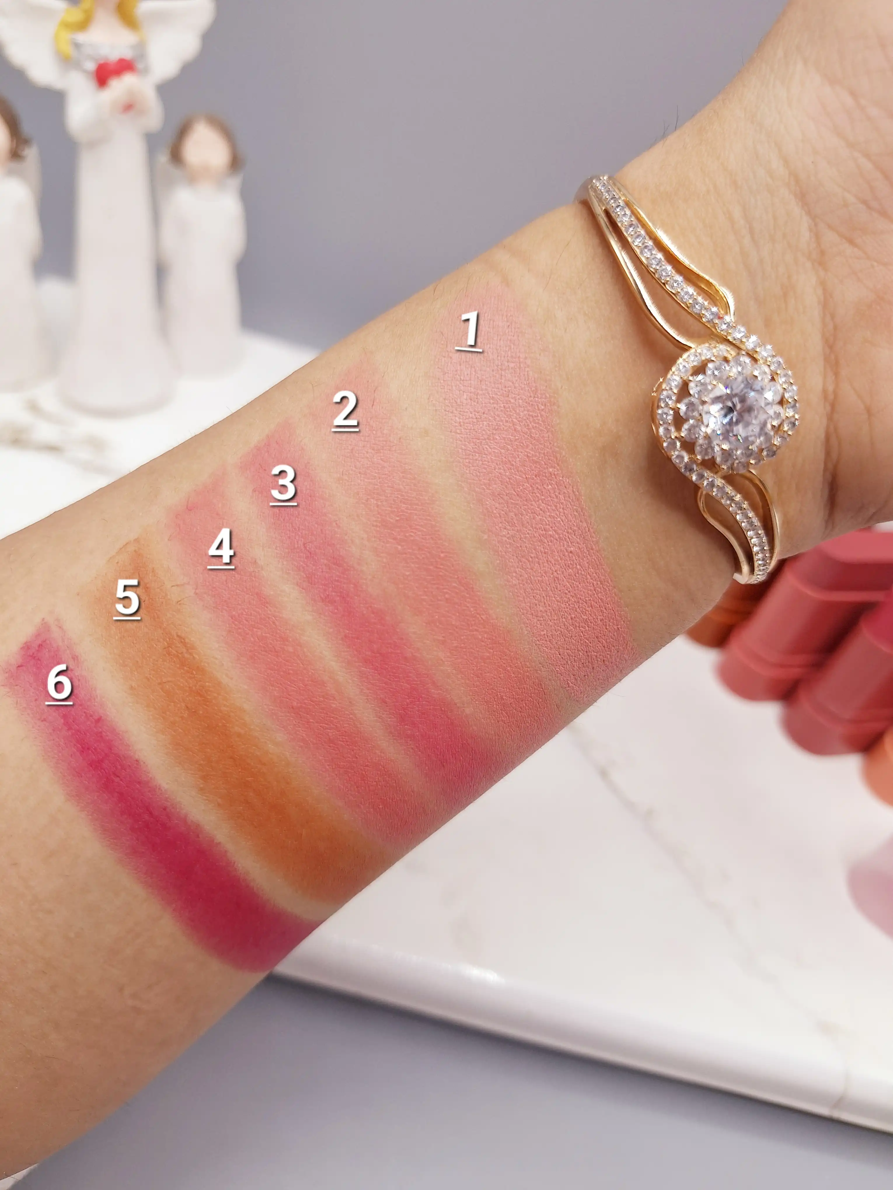 رژ گونه استیکی کوچولو برند موکالره کد 757