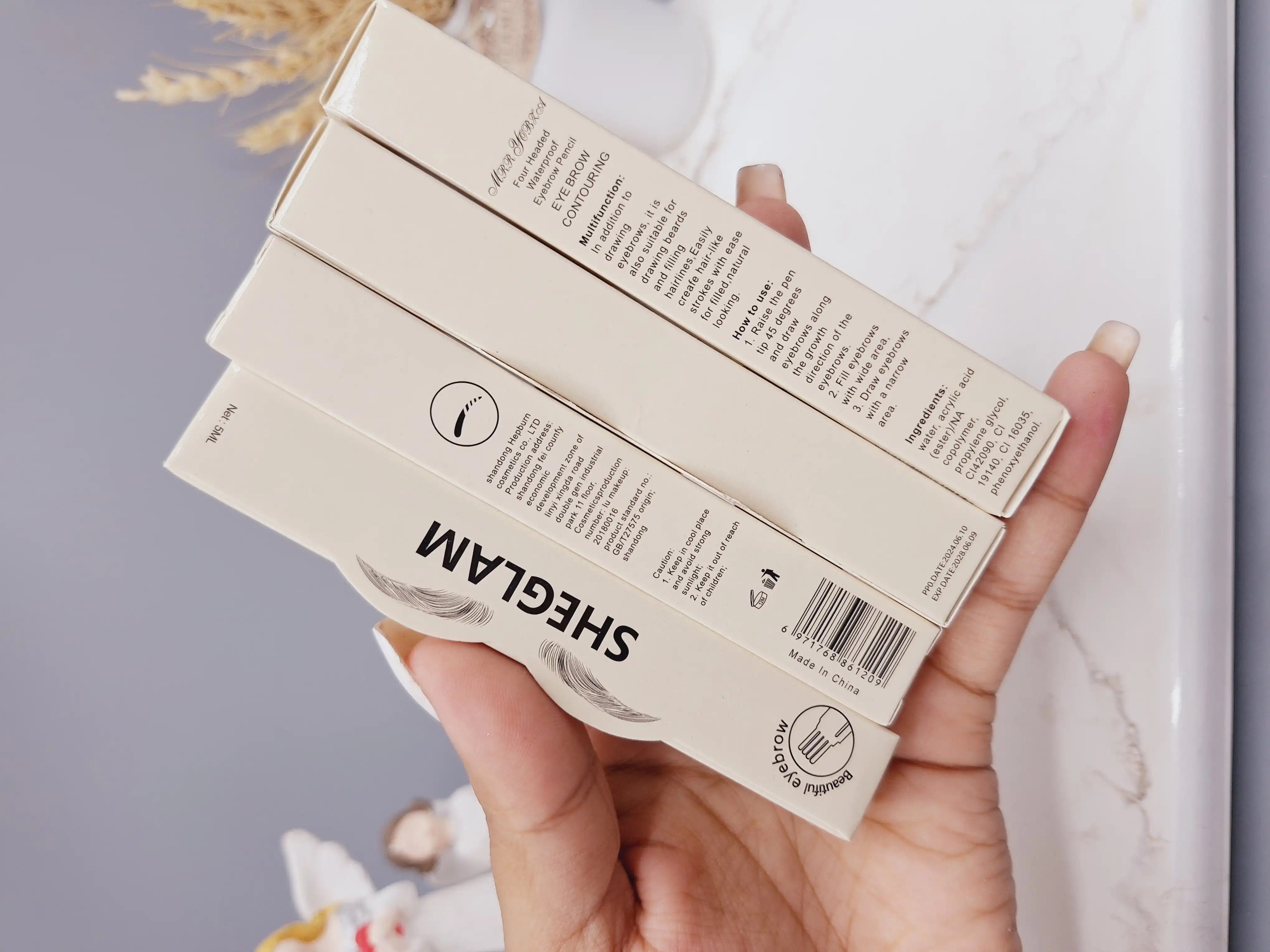 هاشور ابرو شیگلم کد 1013