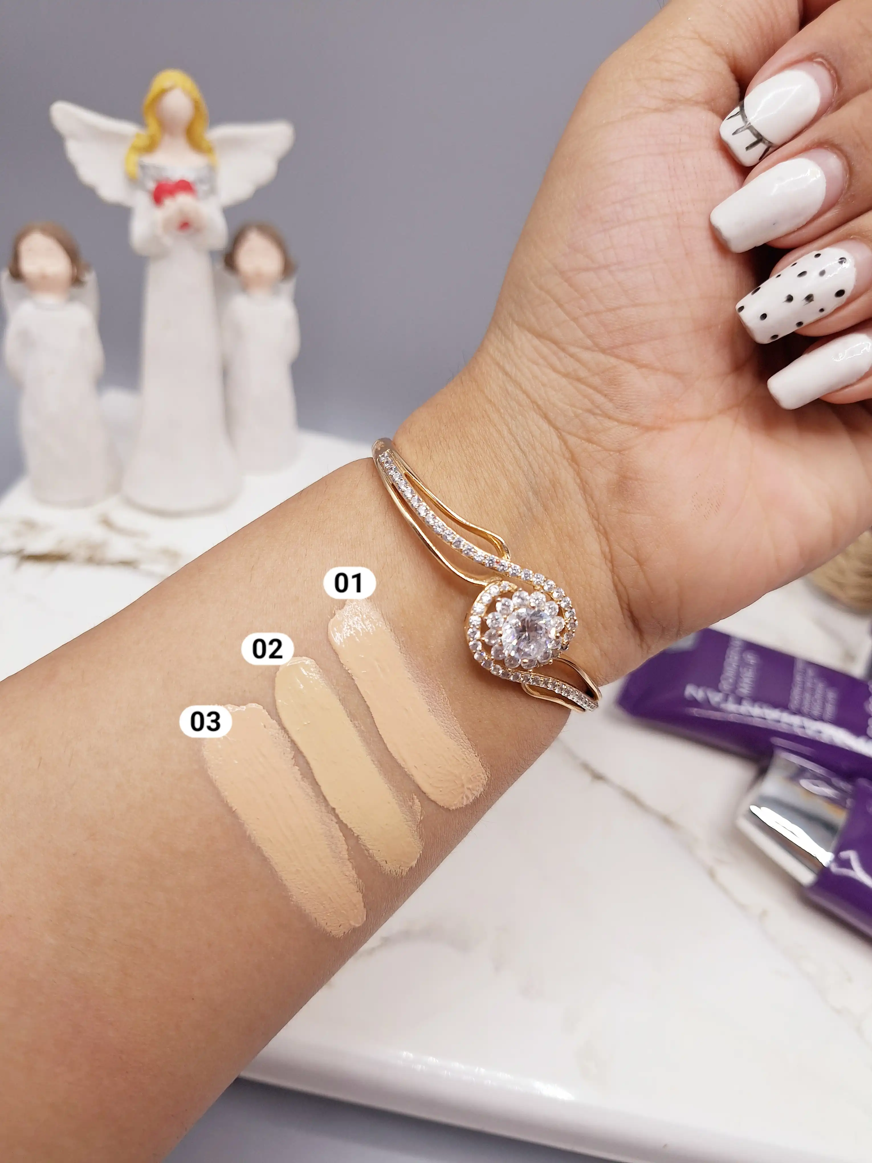 کرم پودر تیوپی نیو منهتن کد NM86003