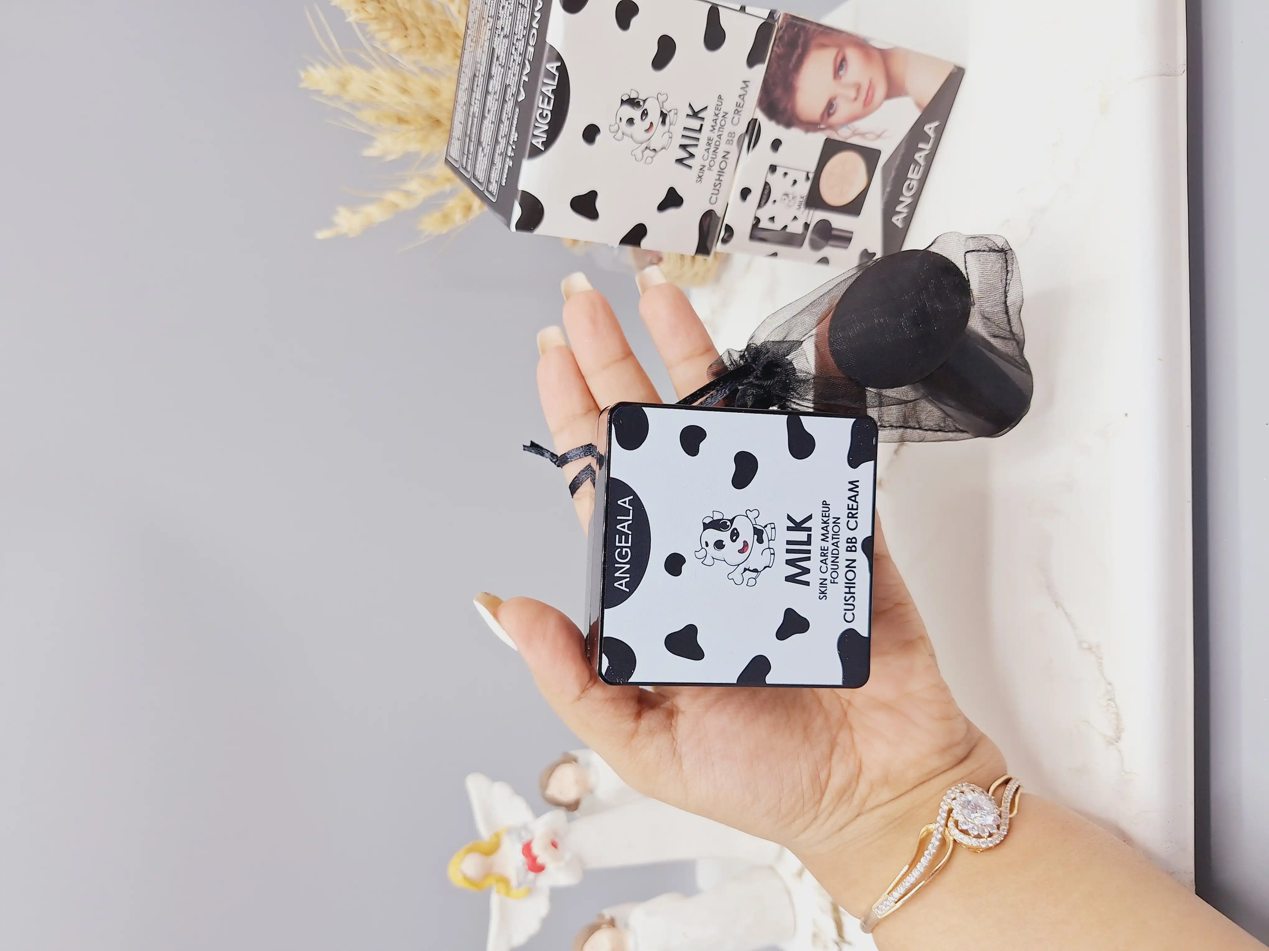 کوشن شیر گاو برند ANGEALA کیفیت عالی کد 3423