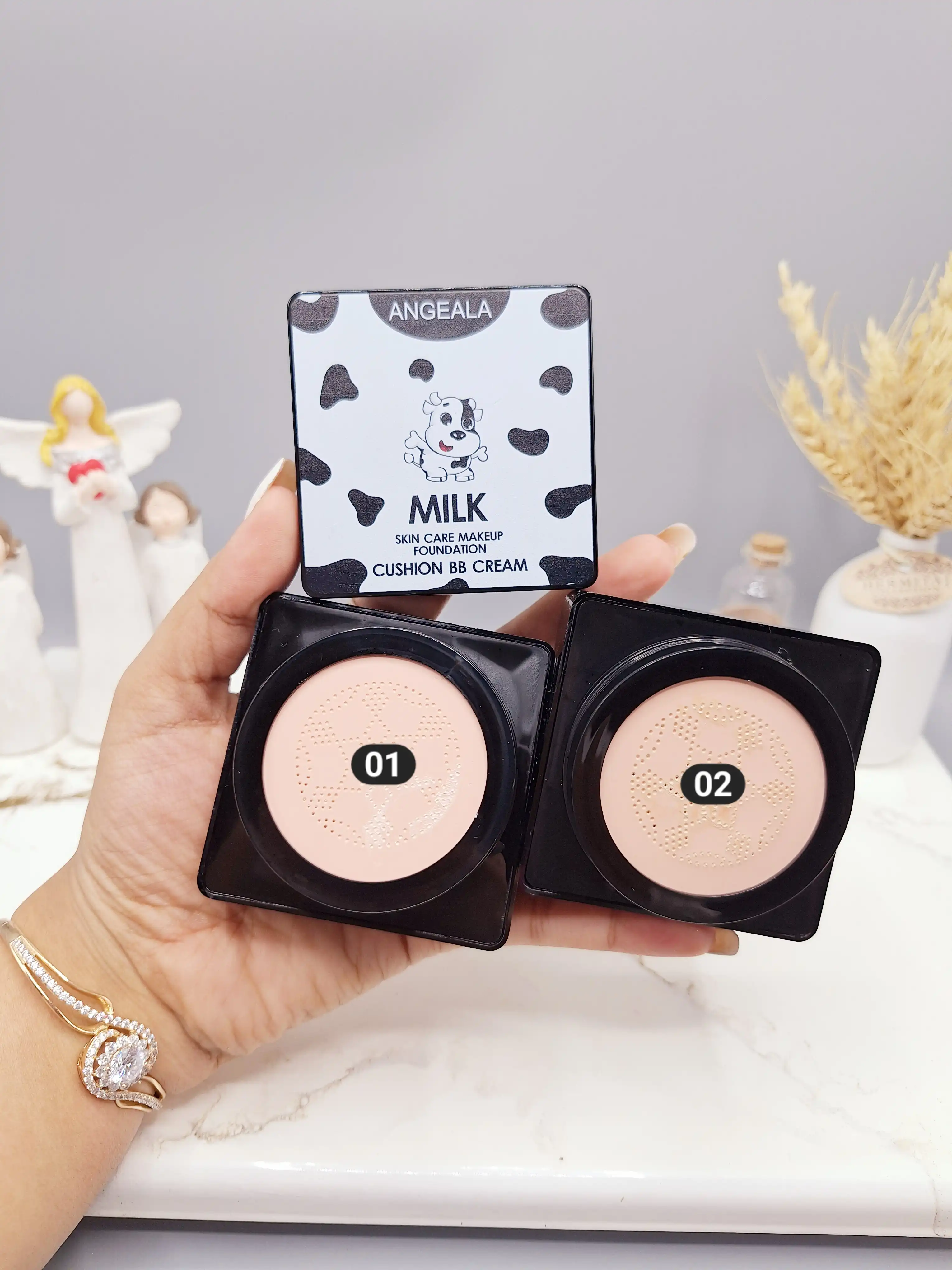 کوشن شیر گاو برند ANGEALA کیفیت عالی کد 3423