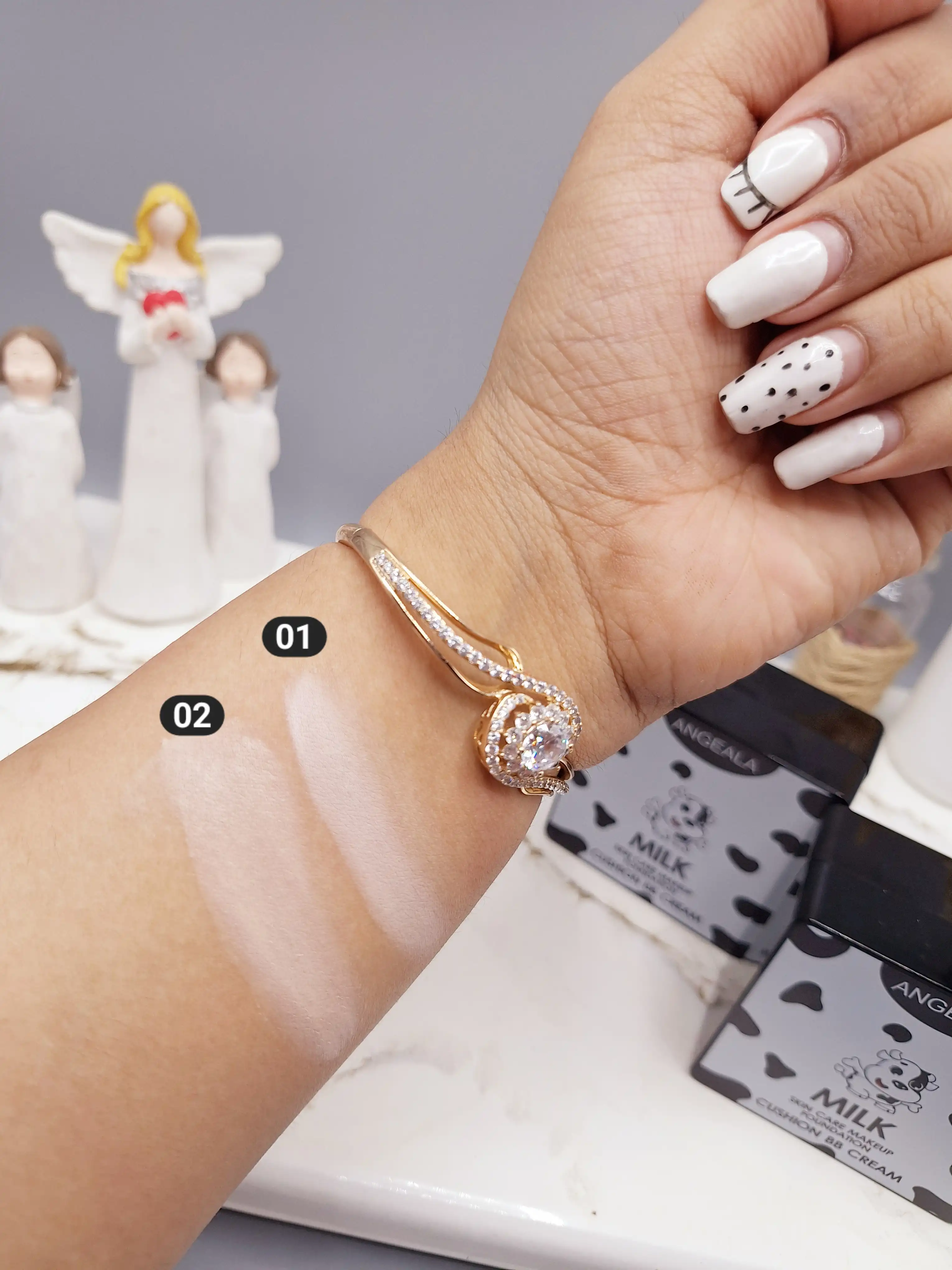 کوشن شیر گاو برند ANGEALA کیفیت عالی کد 3423