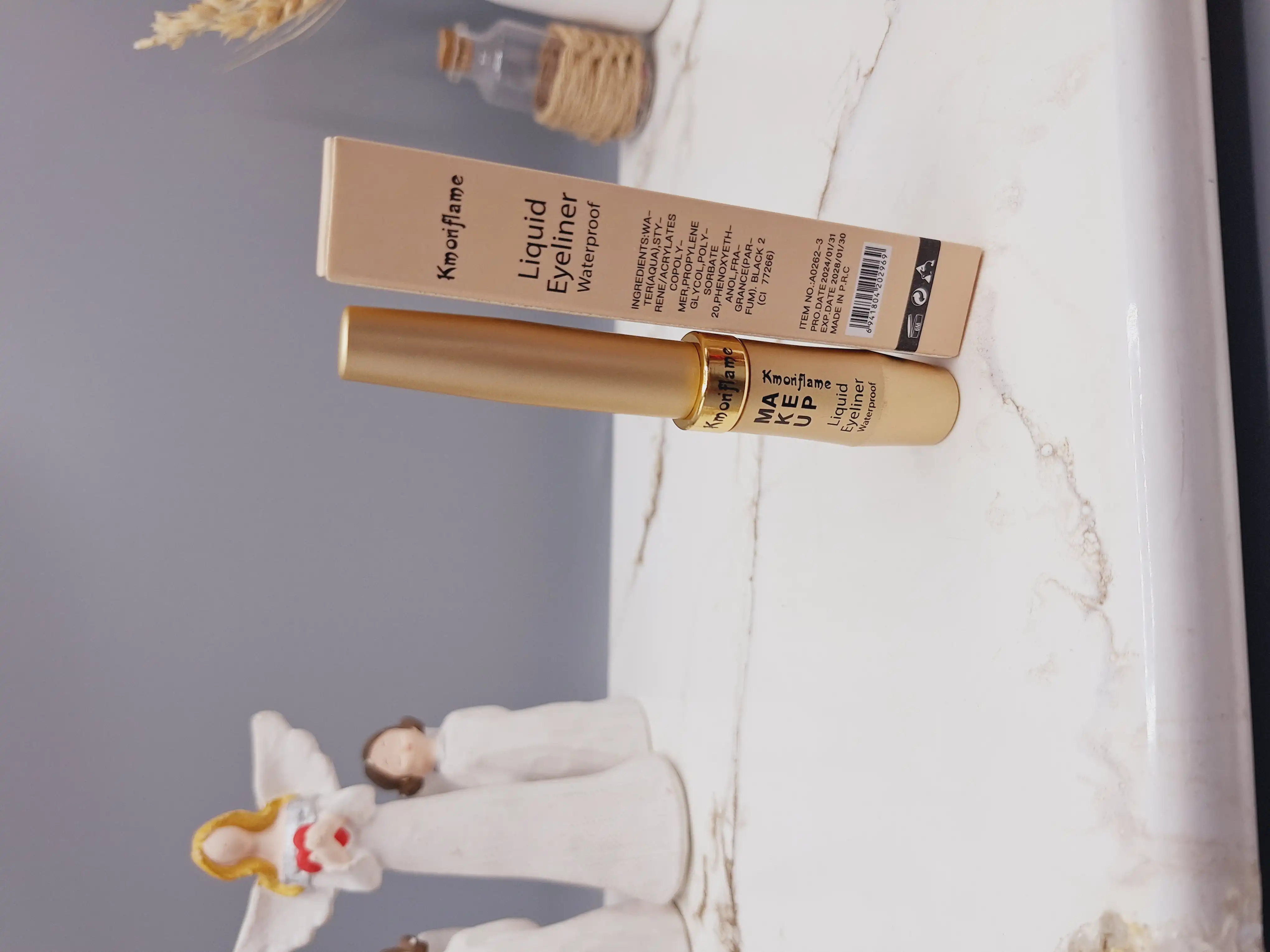 خط چشم مویی پوکه فلزی کی ام اوریفلیم KMORIFLAME کد A0262_3