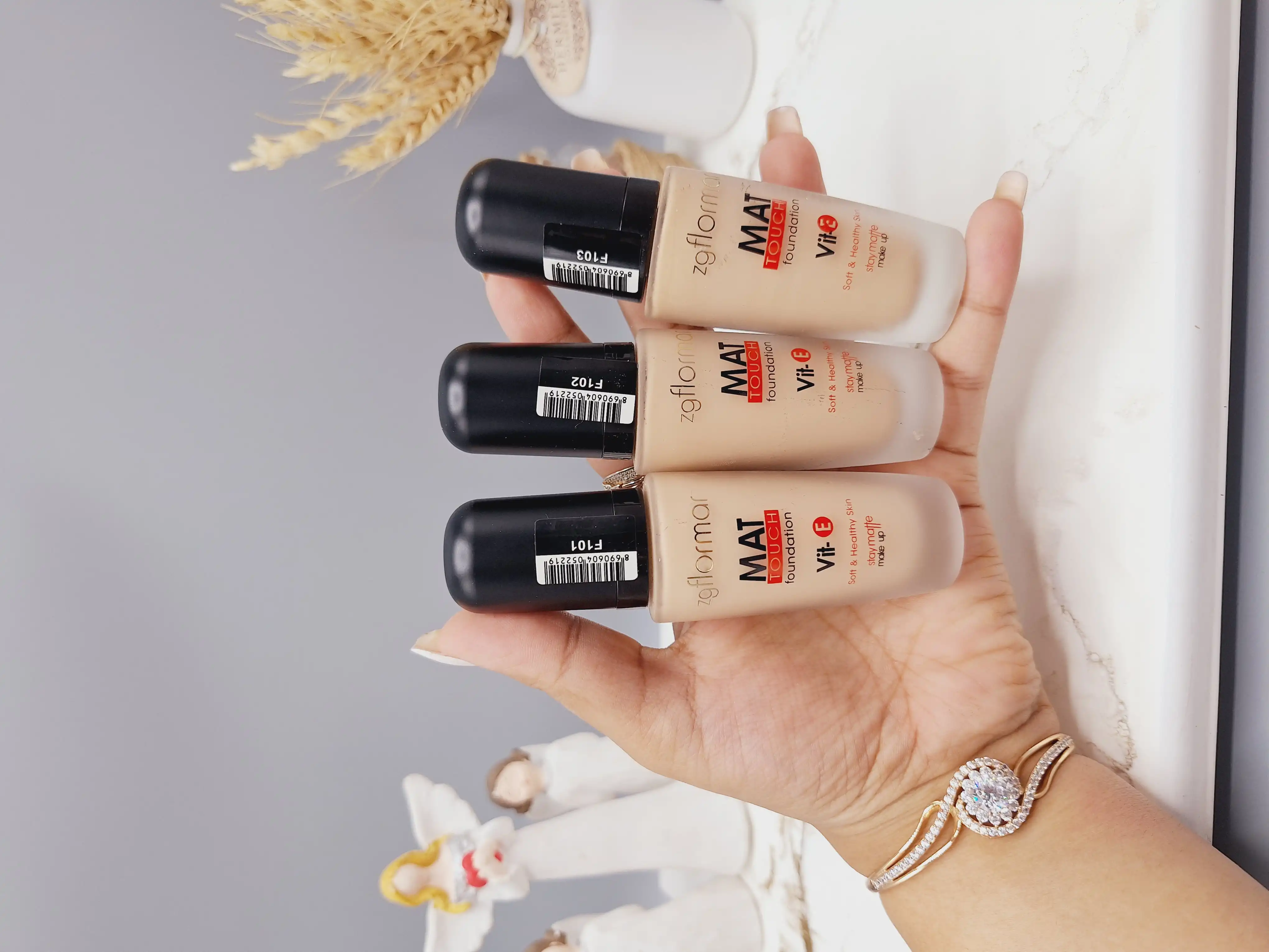 کرم پودر فلورمار مدل مات matt series flormar کد F102