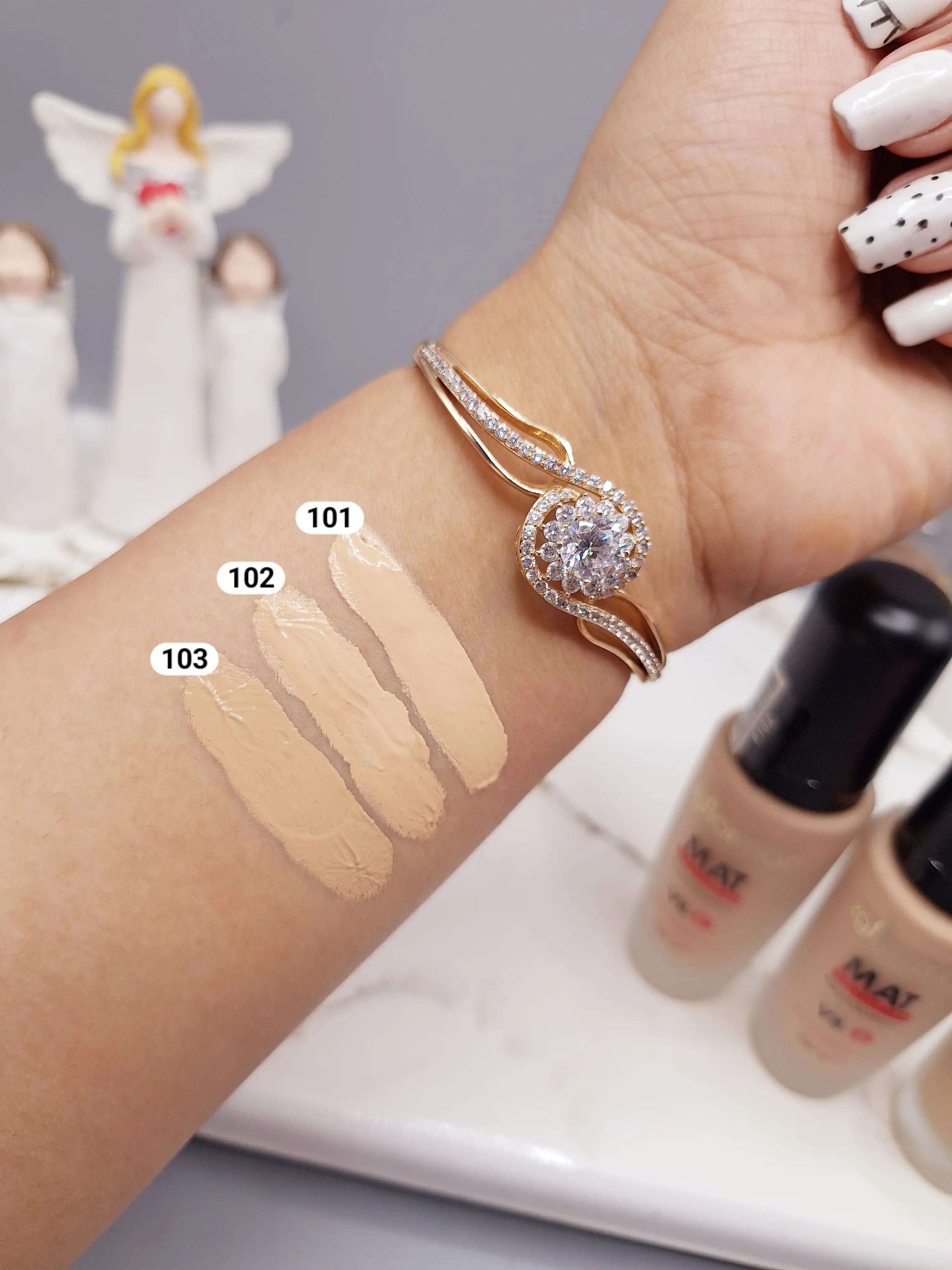 کرم پودر فلورمار مدل مات matt series flormar کد F102