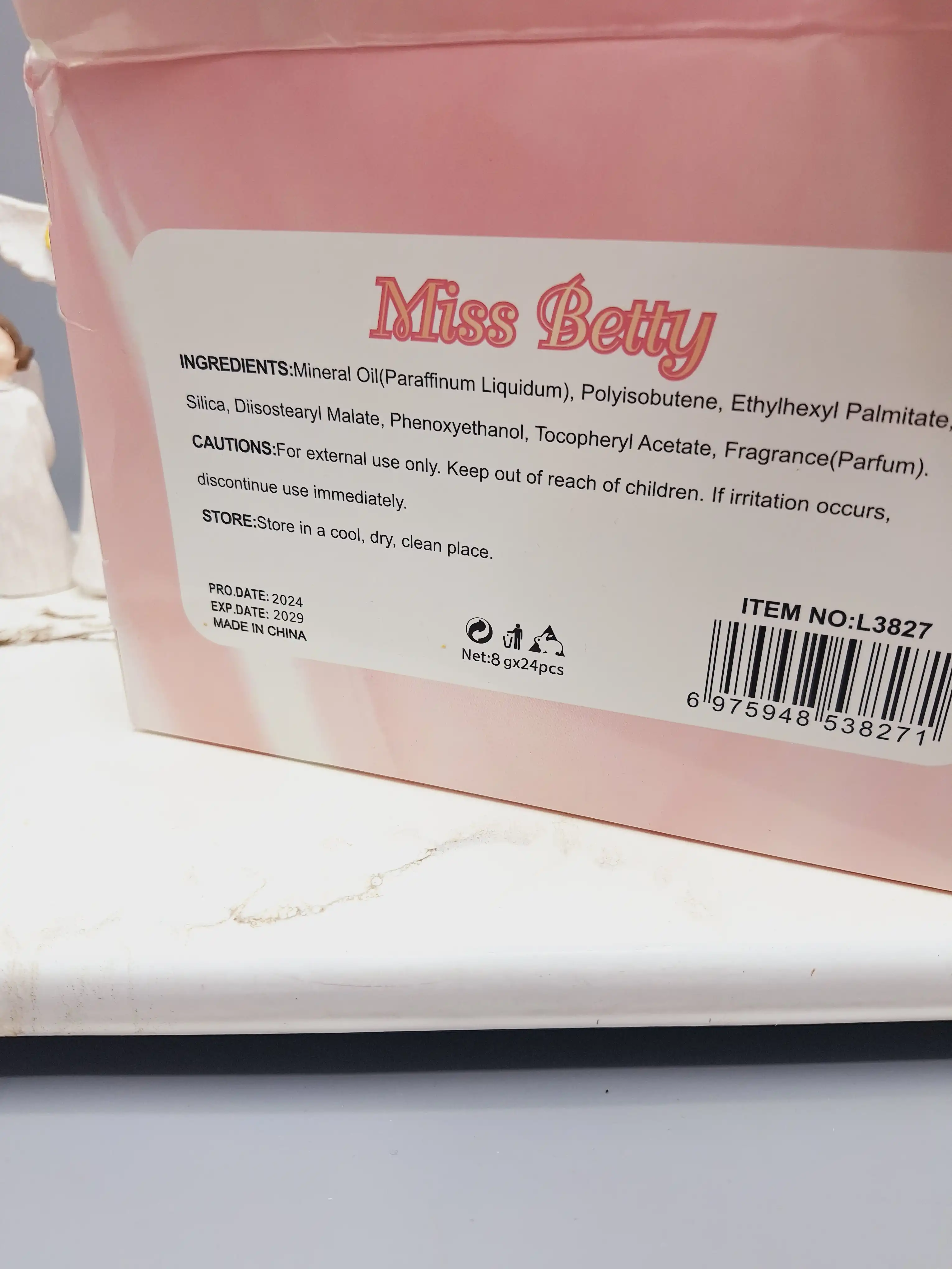 شاین لب و برق لب دو طرفه فانتزی Miss Betty کدL3827