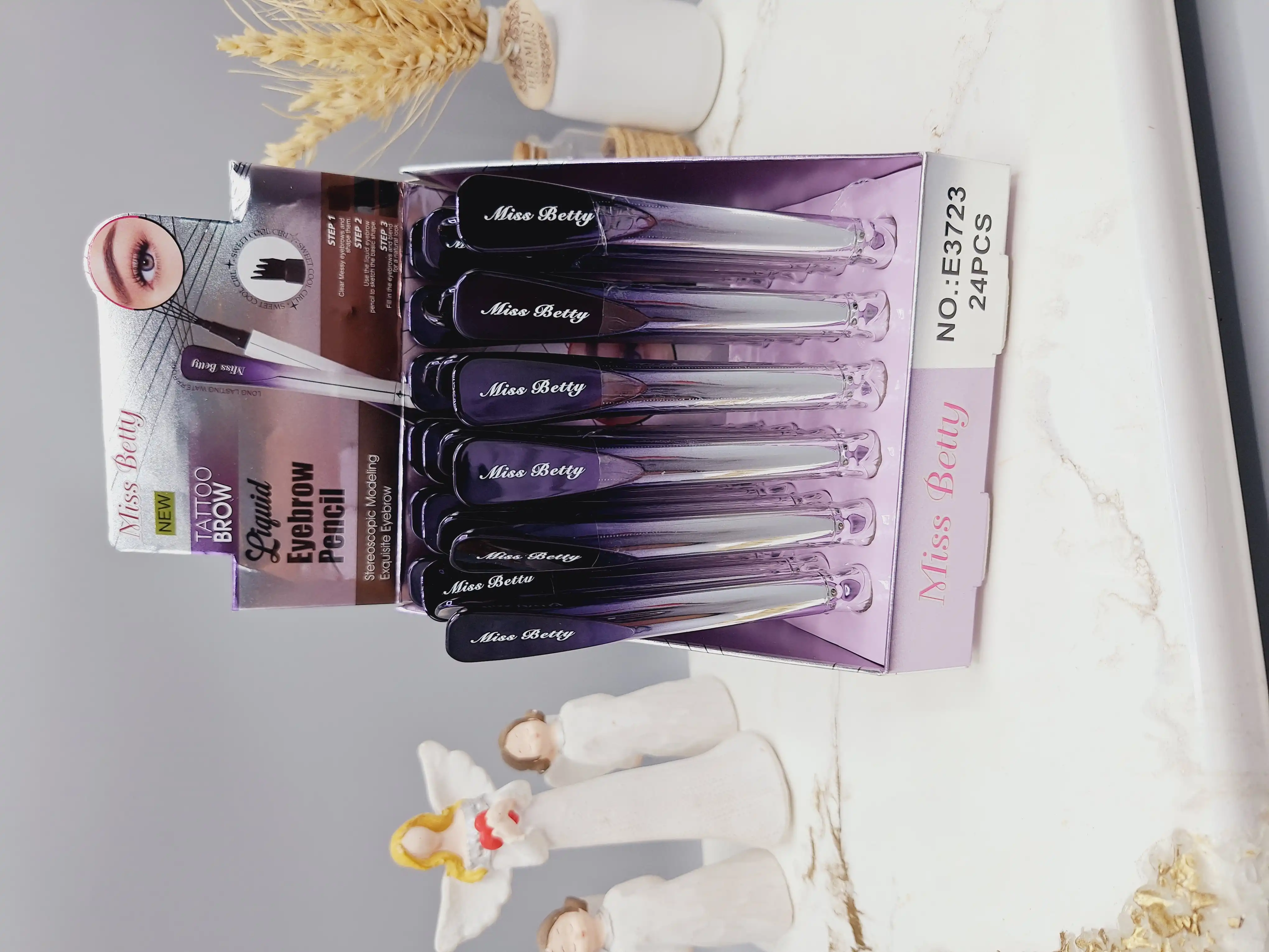 هاشور ابرو 24 ساعته و 4 خطه با کیفیت Miss Betty کد E3723