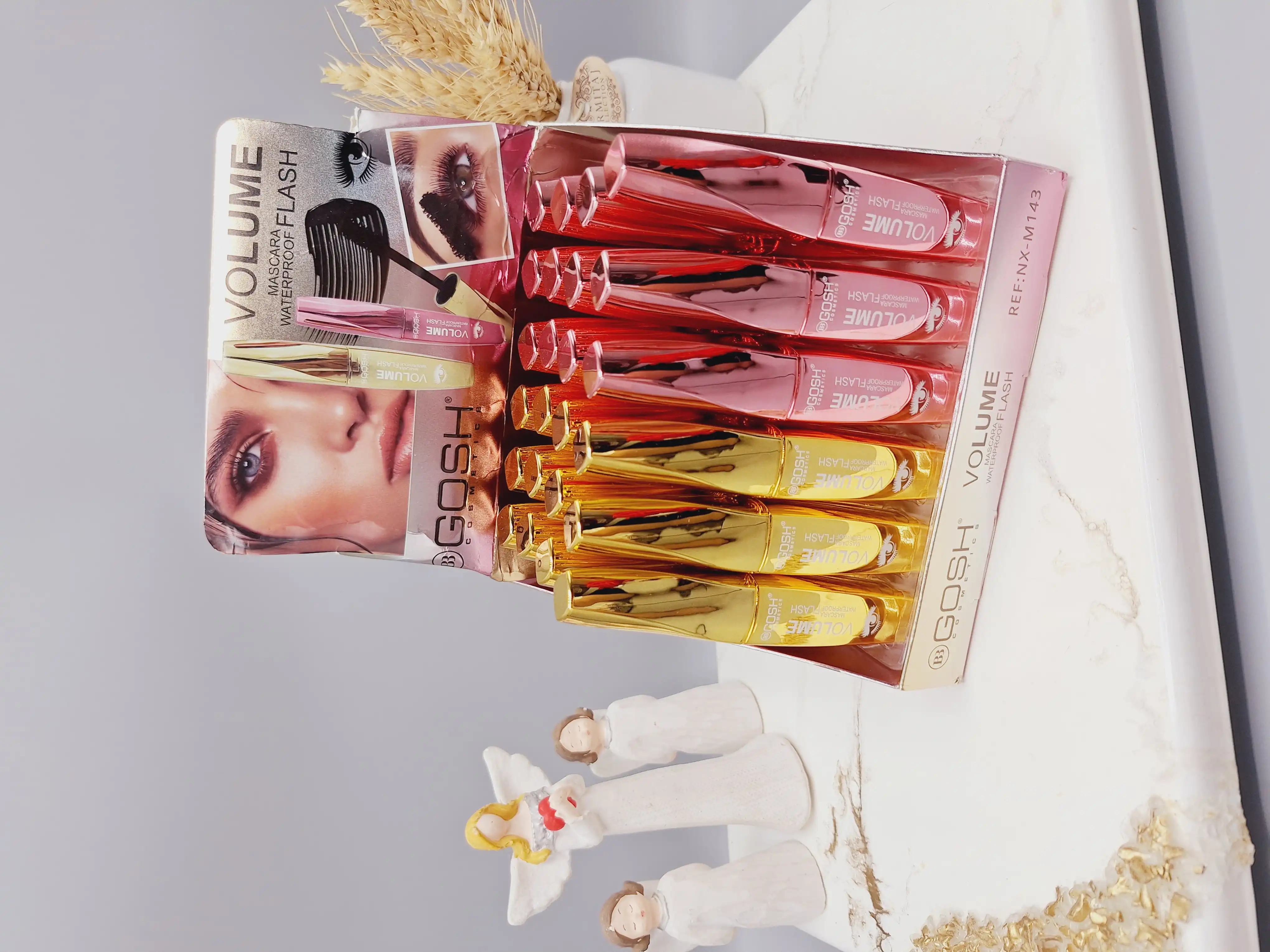 ریمل حجم دهنده و پر پشت کننده GOSH کد M143