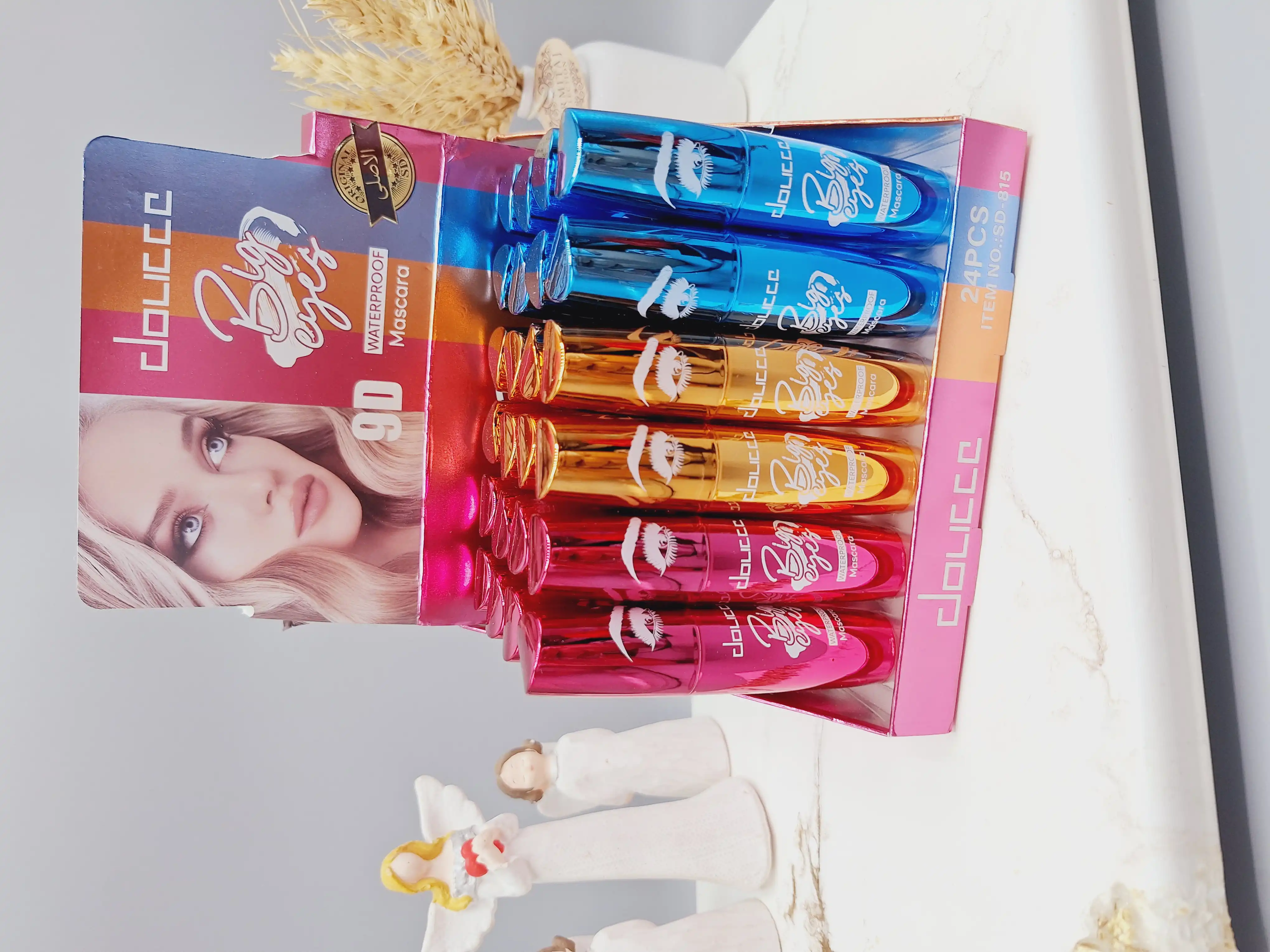 ریمل حجم دهنده و بلند کننده پوکه رنگی دوسه doucce کد 9531