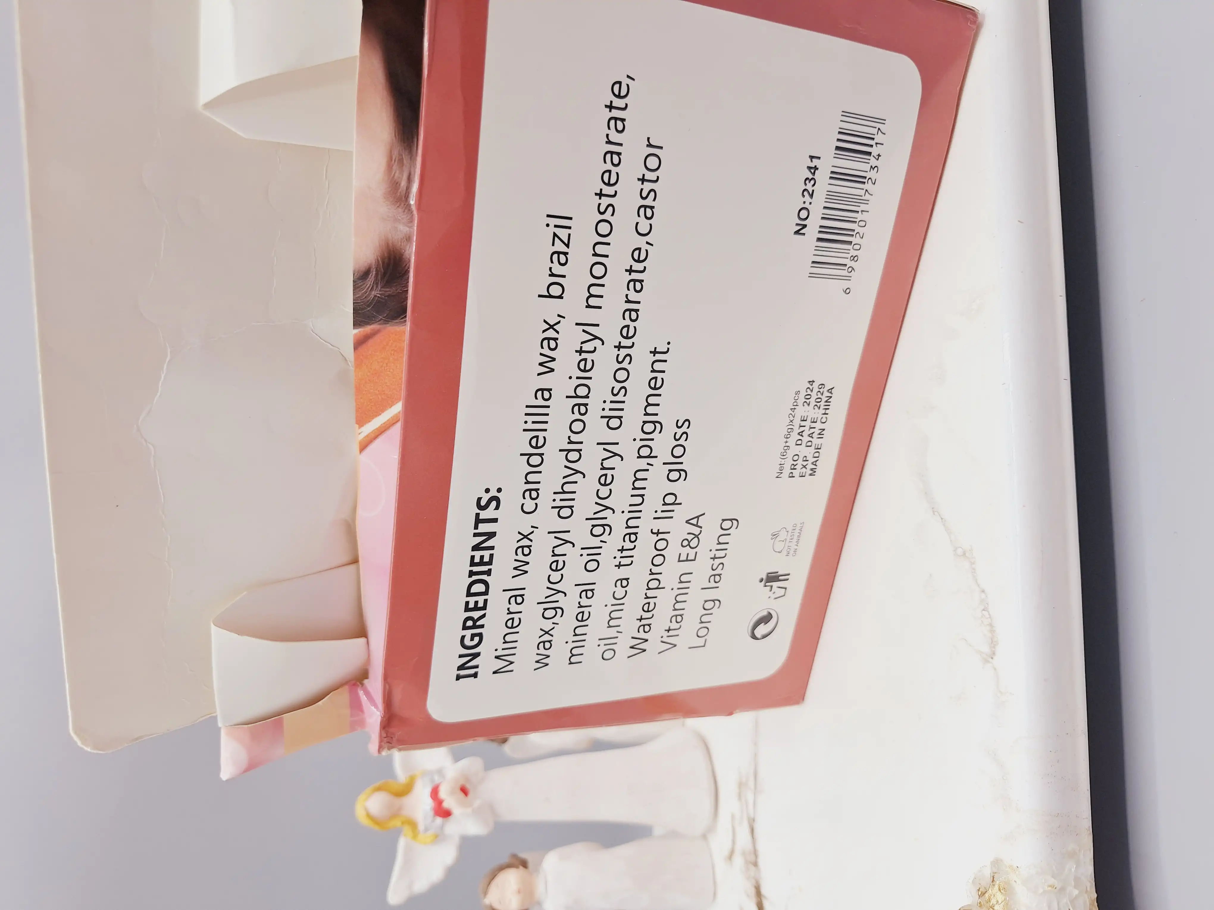 رژ لب و برق لب دو طرفه فانتزی Miss Betty کد 2341